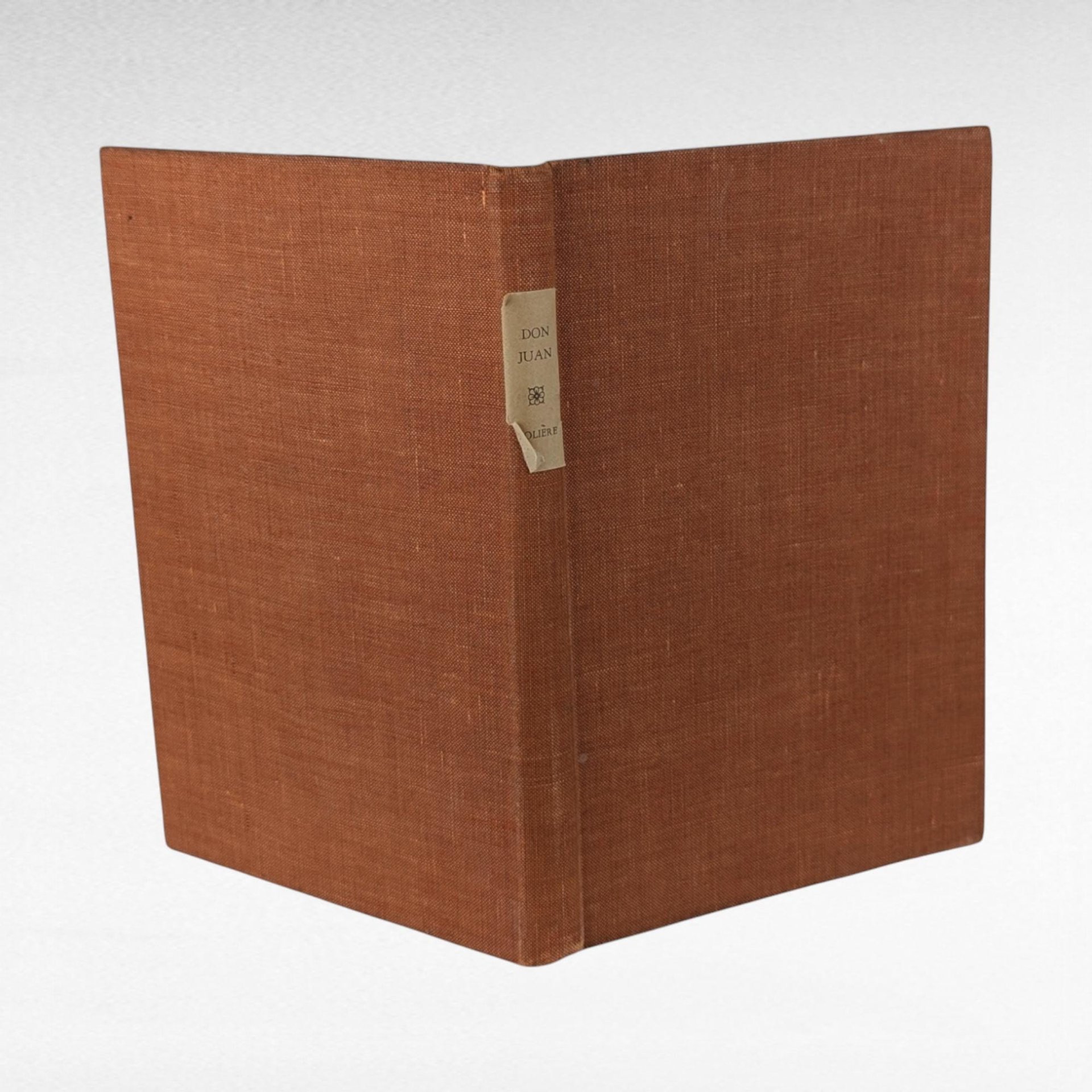 1954 Molière Comedies, Don Juan & Forced to Be a Doctor, Hardcover Book, Vintage Theater Gift