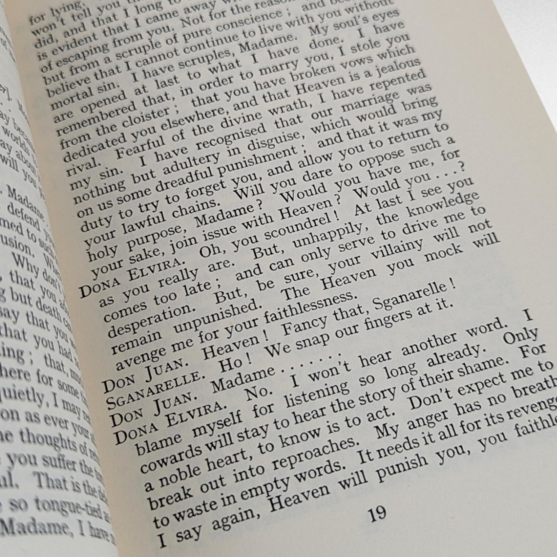 1954 Molière Comedies, Don Juan & Forced to Be a Doctor, Hardcover Book, Vintage Theater Gift