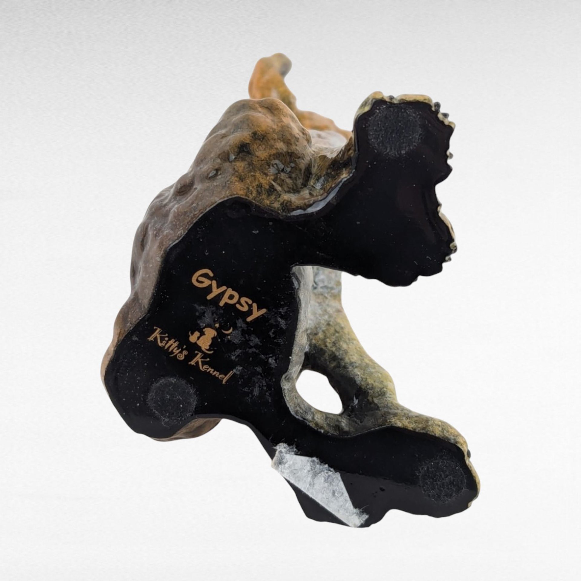 Vintage Kitty's Kennel "Gypsy" Dog Figurine | Porcelain & Resin Dog Statue | Collectible Animal Figurine | Gift for Dog Lovers