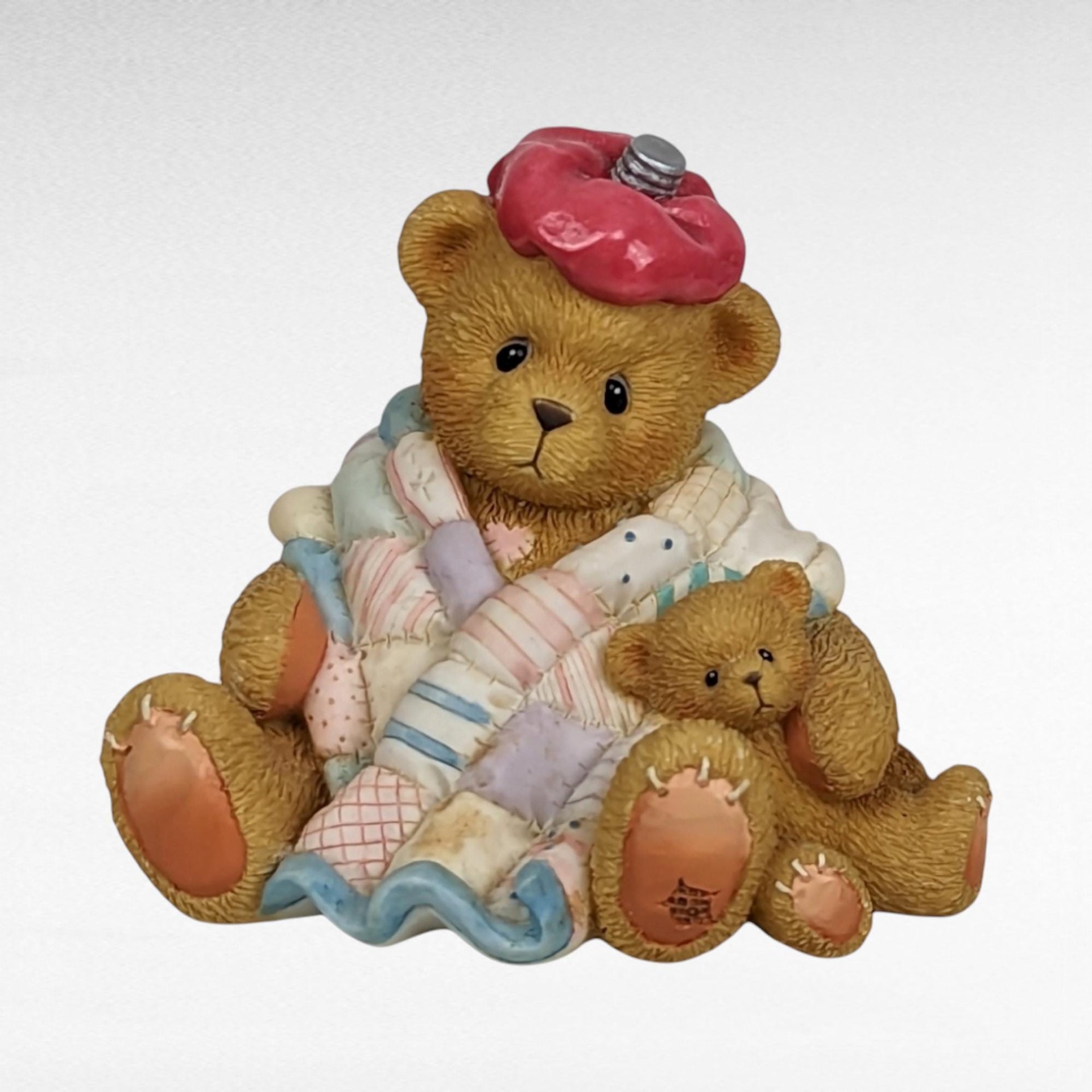 Vintage Cherished Teddies Figurines Lot, 1990s Collectible Bears, Priscilla Hillman Designs, Gift for Collector, Nursery Decor