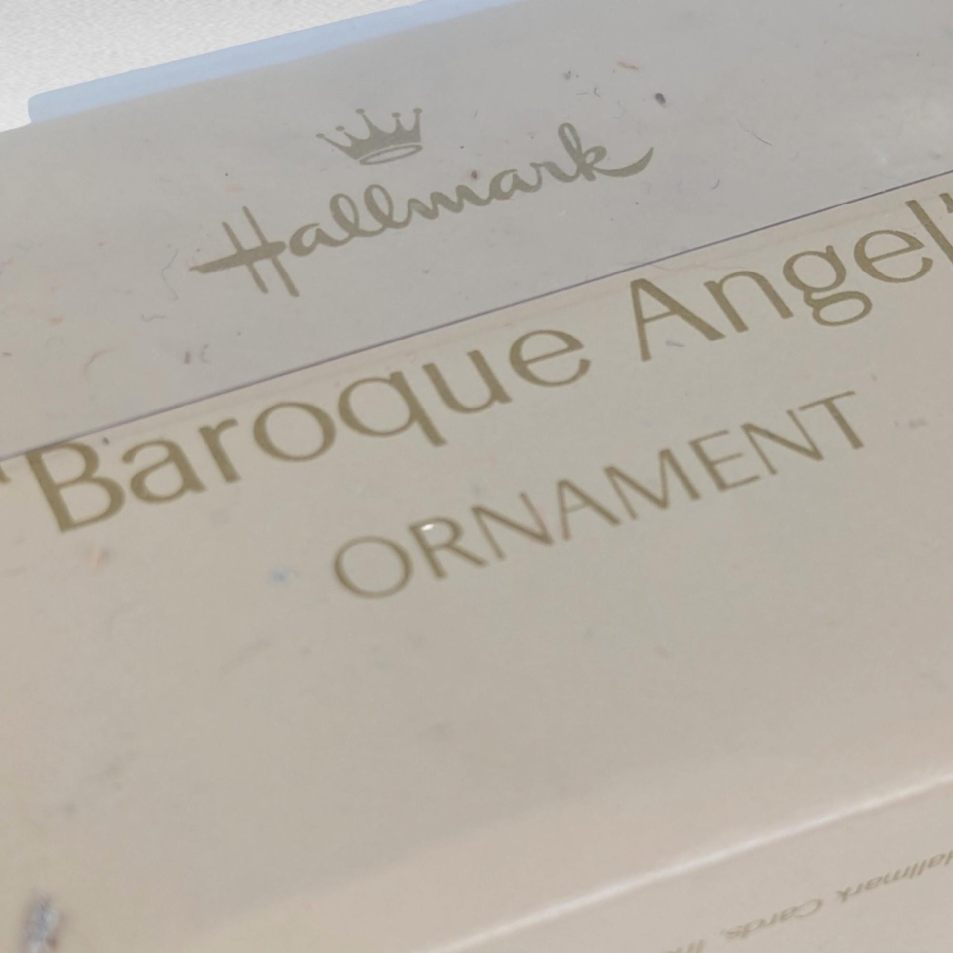 Vintage Hallmark Baroque Angel Ornament - Collectible Christmas Ornament, Angel Figurine, Holiday Decor, Gift for Collectors