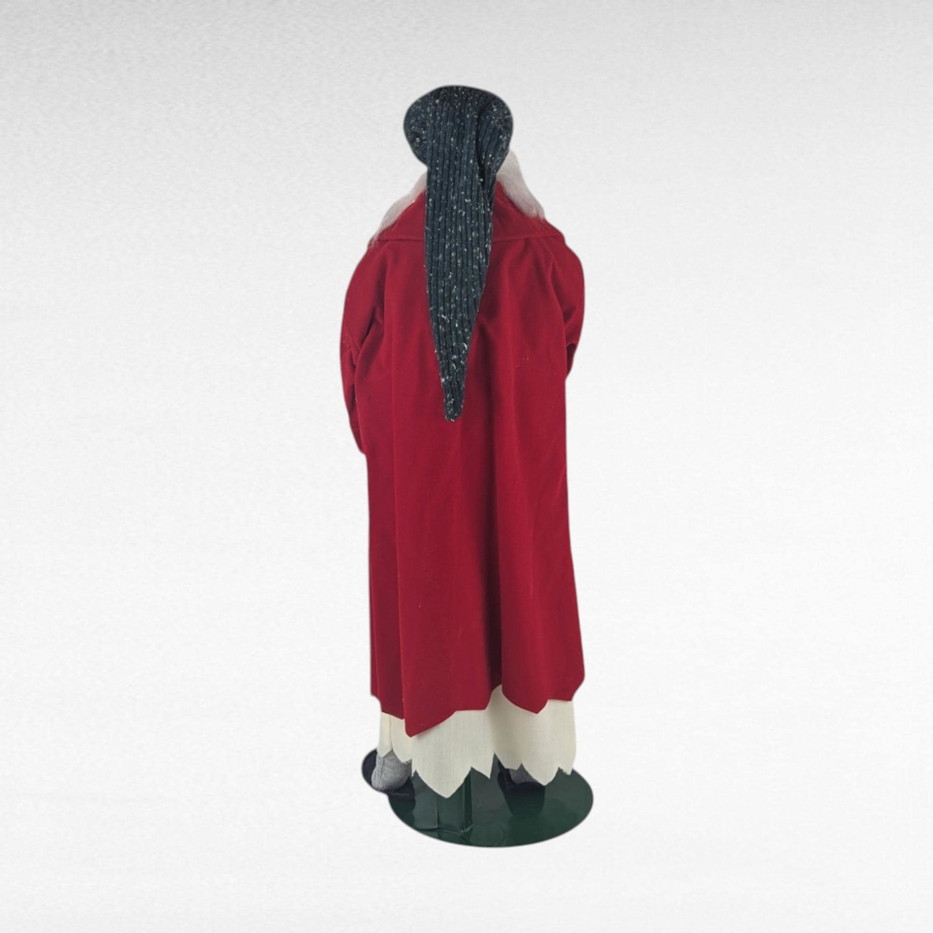 Vintage Dept 56 Scrooge Doll, 19.5" Dickens Caroler Figurine, Collectible Christmas Decor, Gift for Dickens Fan, Holiday Display