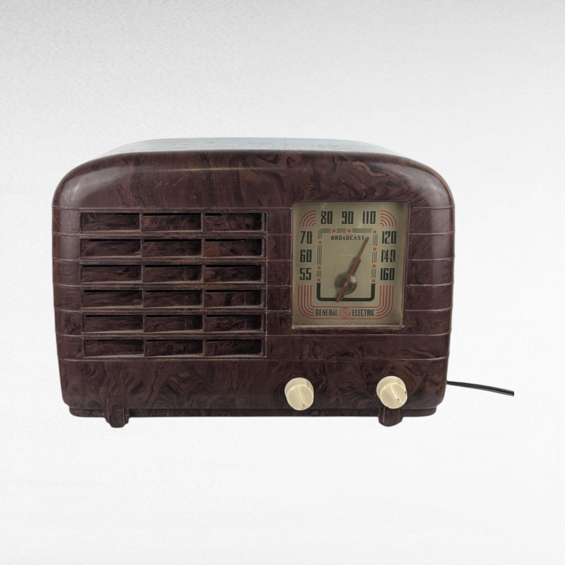 Vintage General Electric Commentator JK-51 Radio, 1940s Working Radio, Gift for Collector, Retro Home Decor