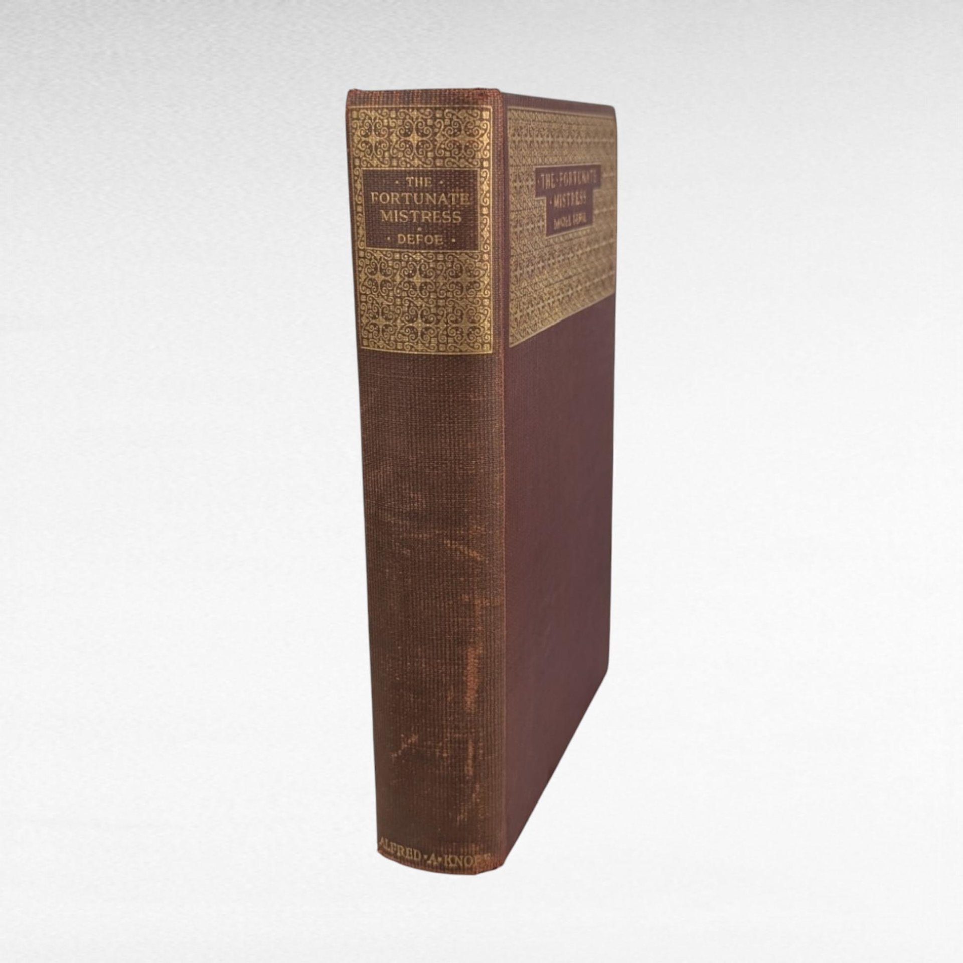 1924 The Fortunate Mistress | Daniel Defoe | First Edition | Alfred A. Knopf | Hardcover Novel | Antique Book Gift | Literature Collector