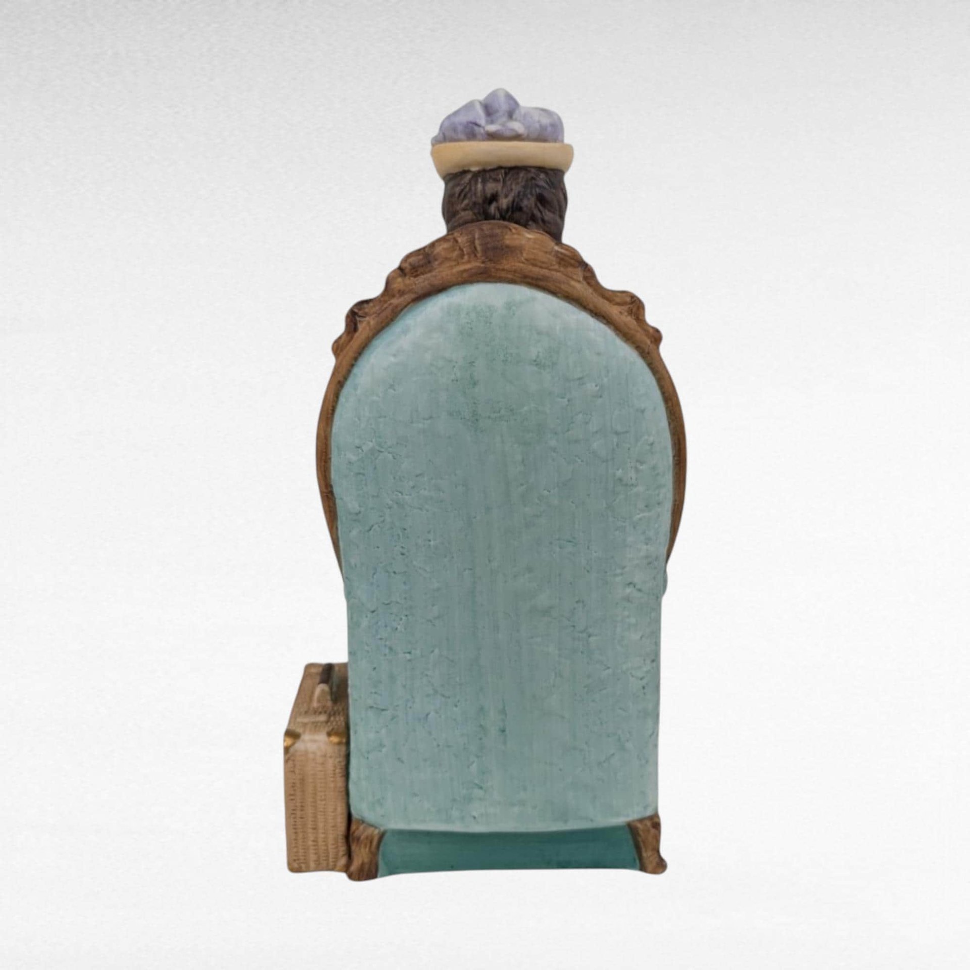 1982 Avon Presidents Club Albee Award Figurine, Vintage Avon Collectible,  Woman in Blue Dress, Sales Achievement Award, Recognition Gift