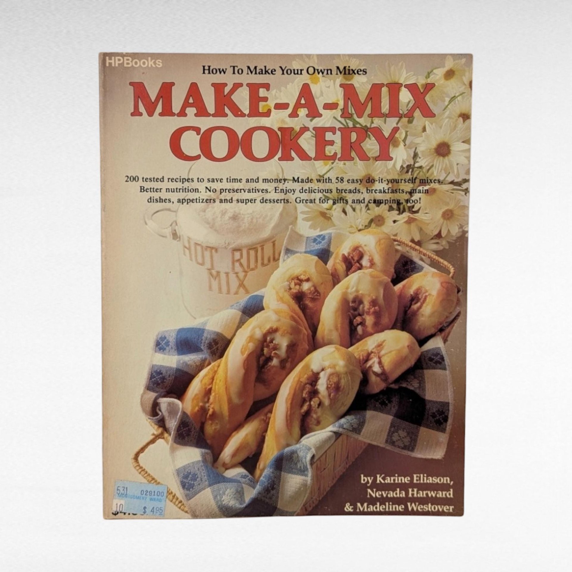 1978 Make-A-Mix Cookery Cookbook, Vintage Cookbook, DIY Food Mixes,  HPBooks, Retro Recipes,  Baking and Cooking, Kitchen Nostalgia
