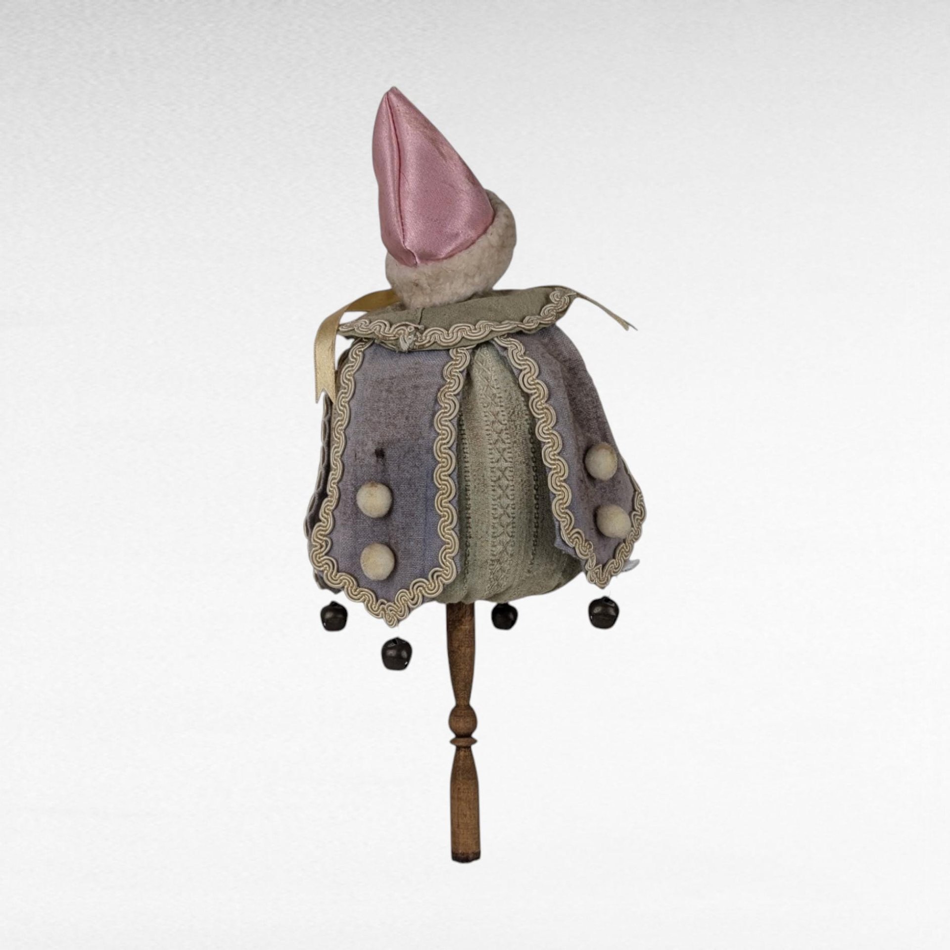 Antique German Marotte Doll, Jester Doll, Whimsical Doll, Collectible Doll, Unique Doll, Antique Toy, Nursery Decor