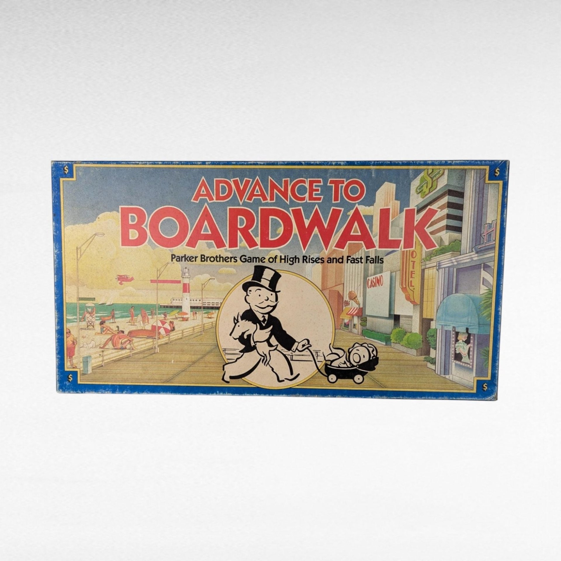 1985 Parkers Brothers Advance to Boardwalk Game.