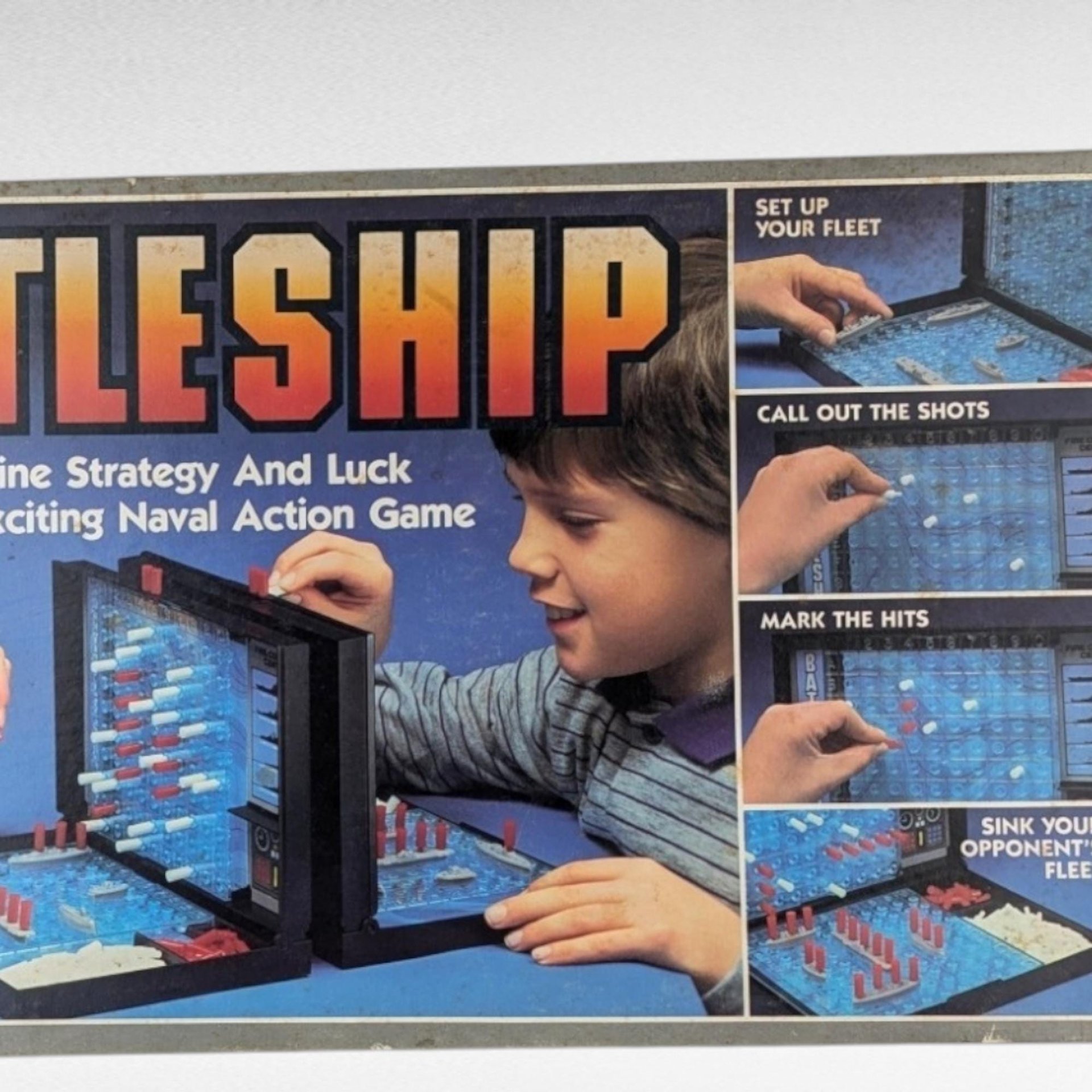 1984 Milton Bradley Battleship Game, Vintage Board Game, Naval Combat Game, Strategy Game, Family Game Night, Collectible Game