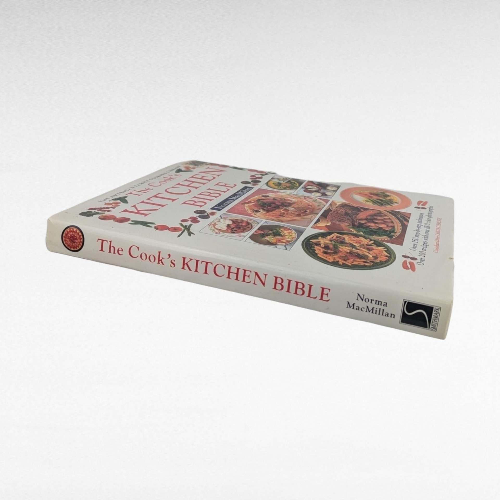 1995 The Cook's Kitchen Bible Cookbook, Norma MacMillan, Hardcover Cookbook, Illustrated Recipes, Cooking Techniques, Gift for Cooks