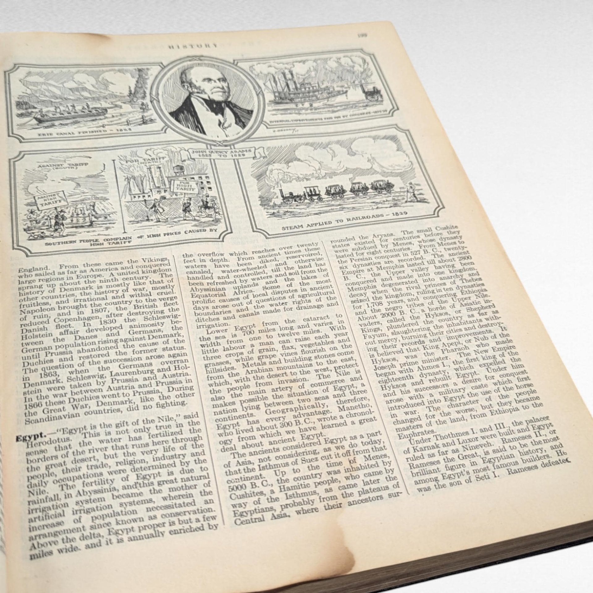 1925 The Volume Library, Abram Boyer Brubacher, Vintage Encyclopedia, Educational Reference Book, Gift for Student, Teacher, Historian