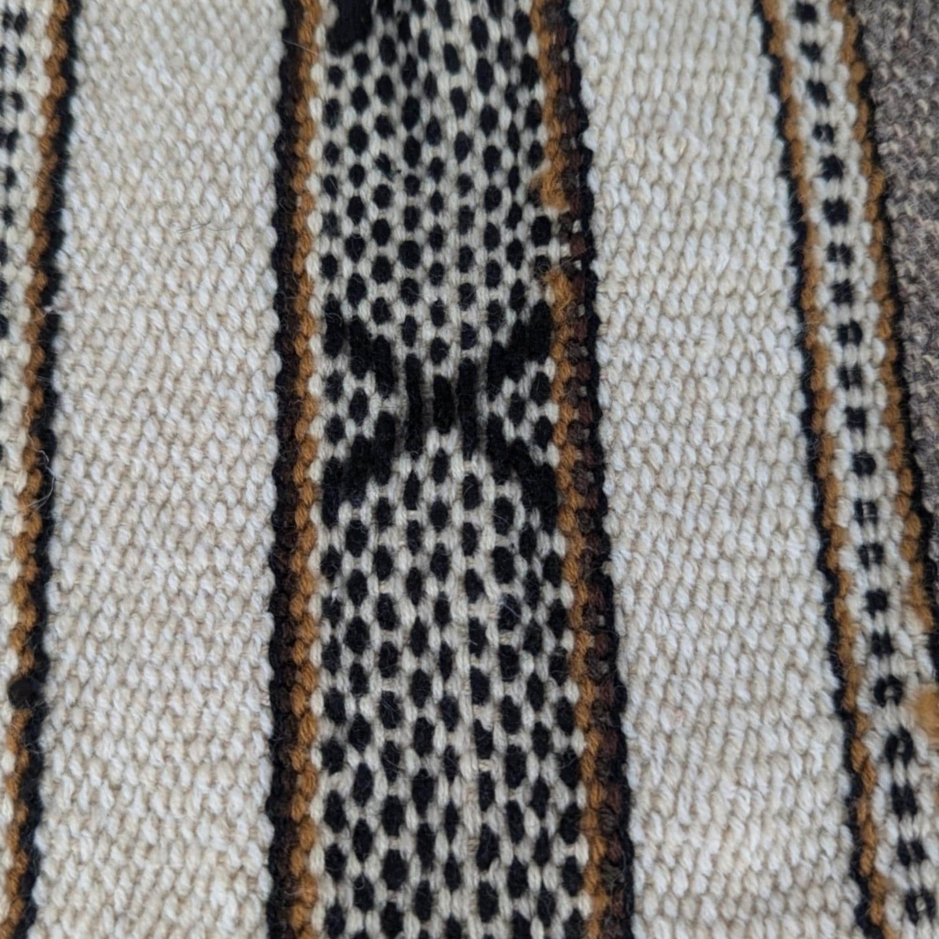 Vintage Handmade Bags, Exotic Design, Handwoven, Black & White, Boho Style, Gift for Her