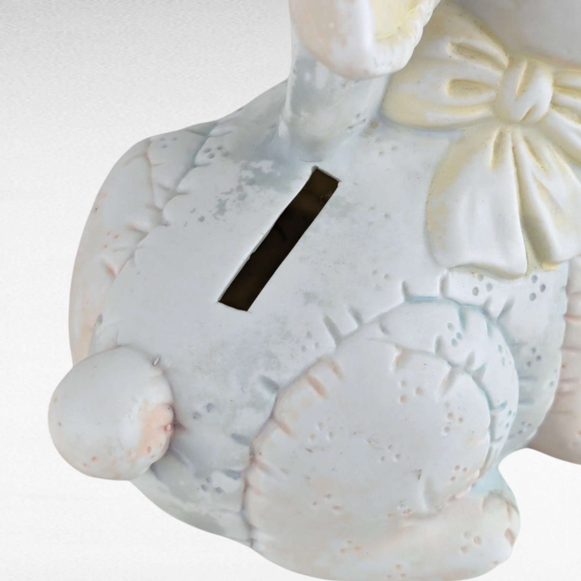 Vintage Nursery Decor Lot, Winnie the Pooh Blanket, Bunny Bank, Rocking Horse Planter, Cake Topper, Gift for Baby Shower
