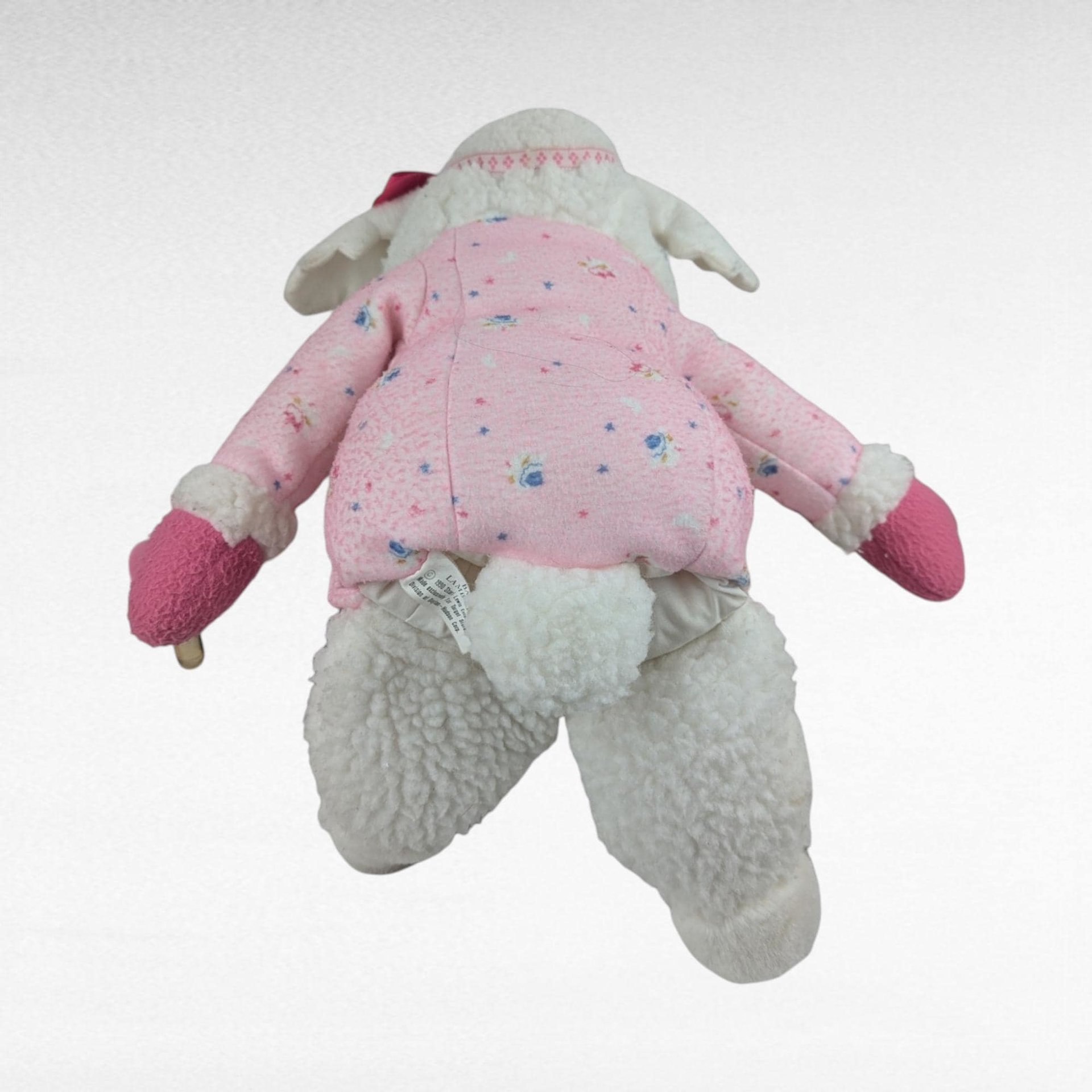 Vintage 1990 Baby Lamb Chop Plush Hand Puppet, Shari Lewis, Lamb Chop Toy, 90s Nostalgic Toy,  Kids Gift, Puppet Show