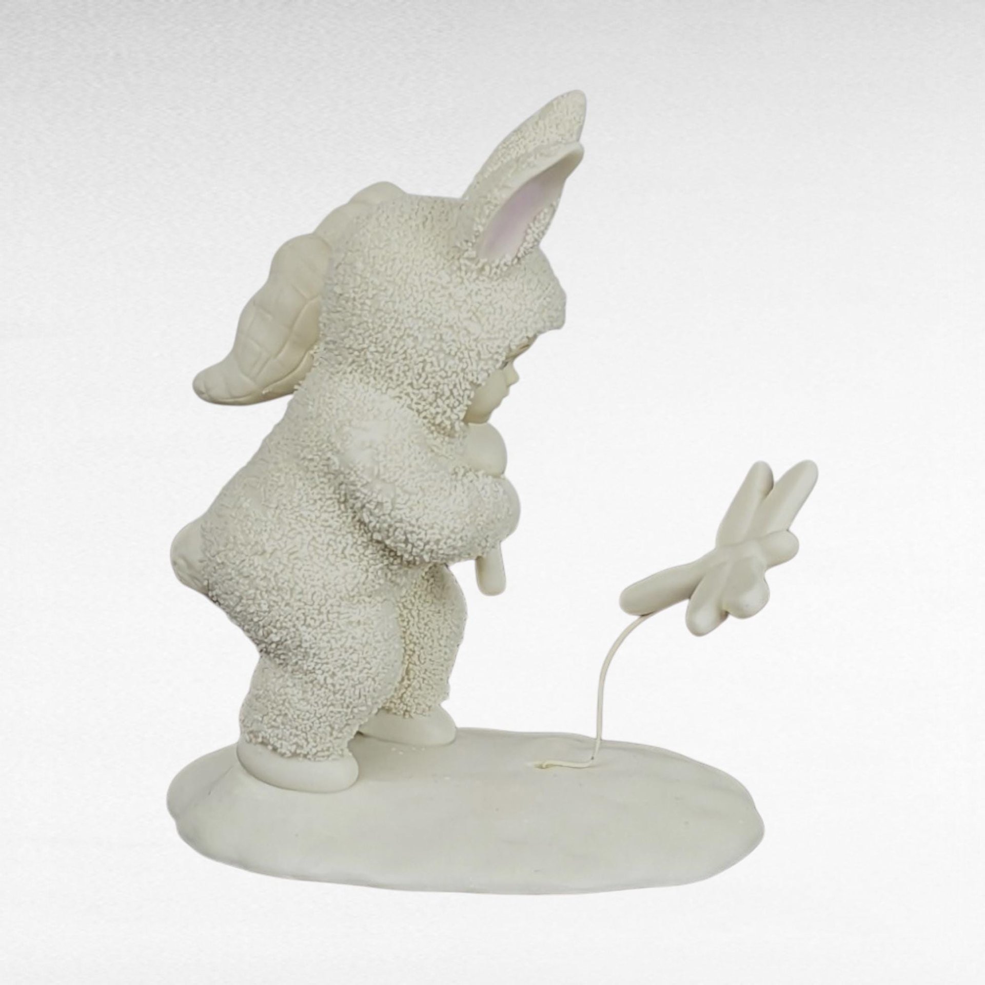 Vintage Dept 56 Snowbunnies Figurines Lot, 1995-1998, Springtime, Easter, Gift for Collector