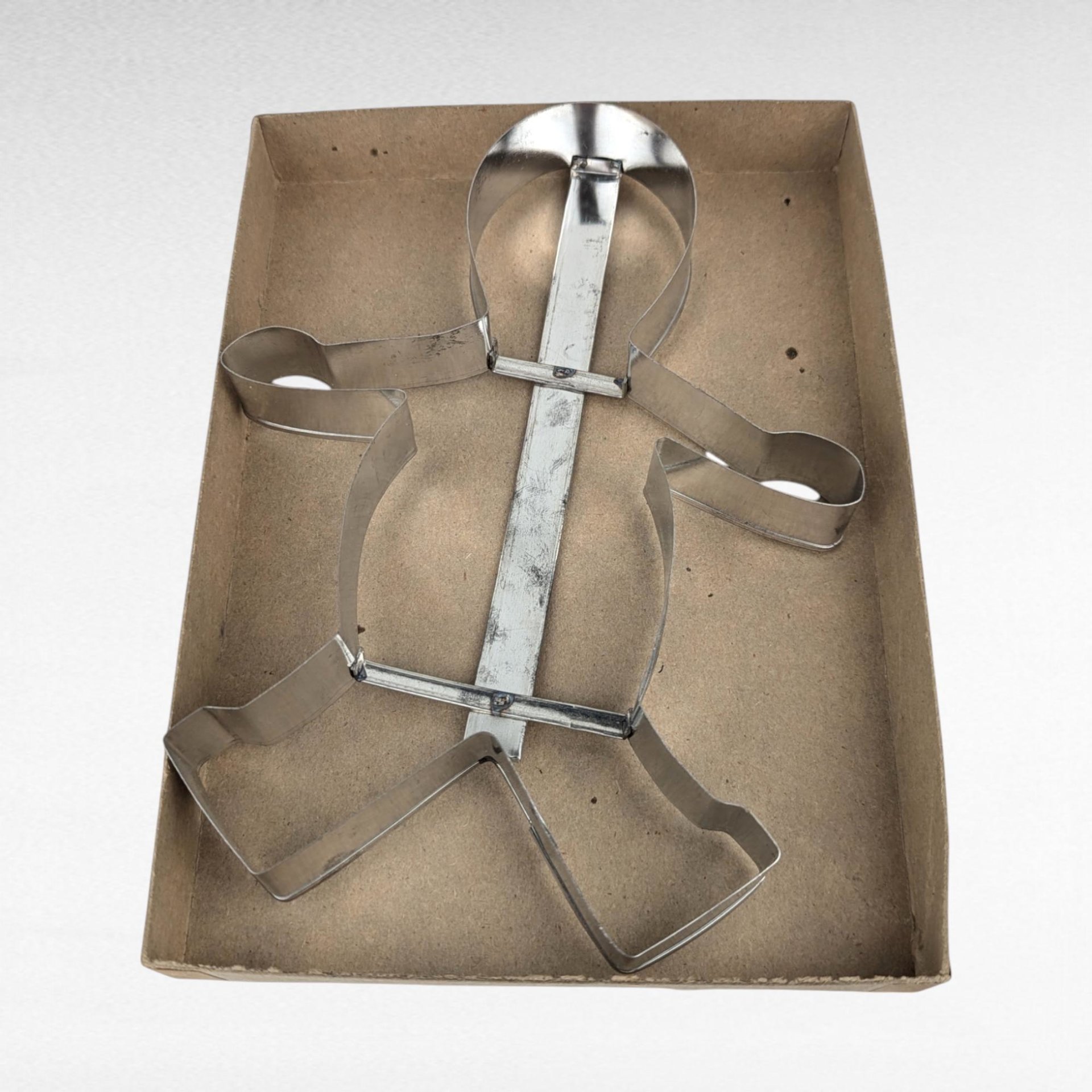 Vintage Anchor Hocking Microwave Muffin Pan & Snowman Gingerbread Cookie Cutter Set, Retro Baking, Gift for Baker