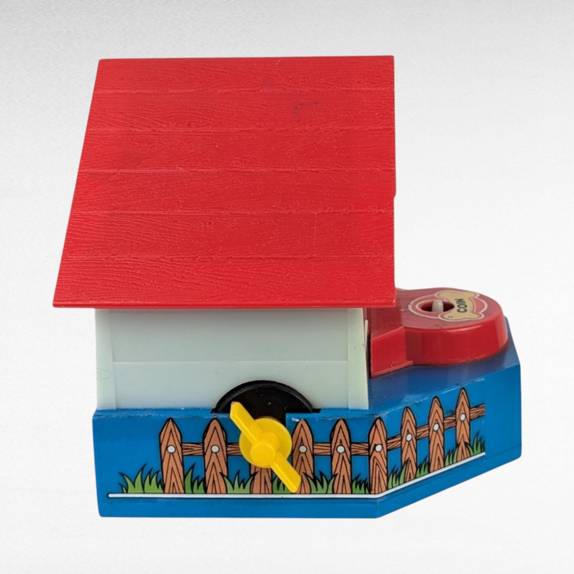 Vintage Everlast Plastic Doggy House Bank, 1950s Coin Savings Bank, Puppy Gift, Children's Room Decor, Collectible Toy Bank
