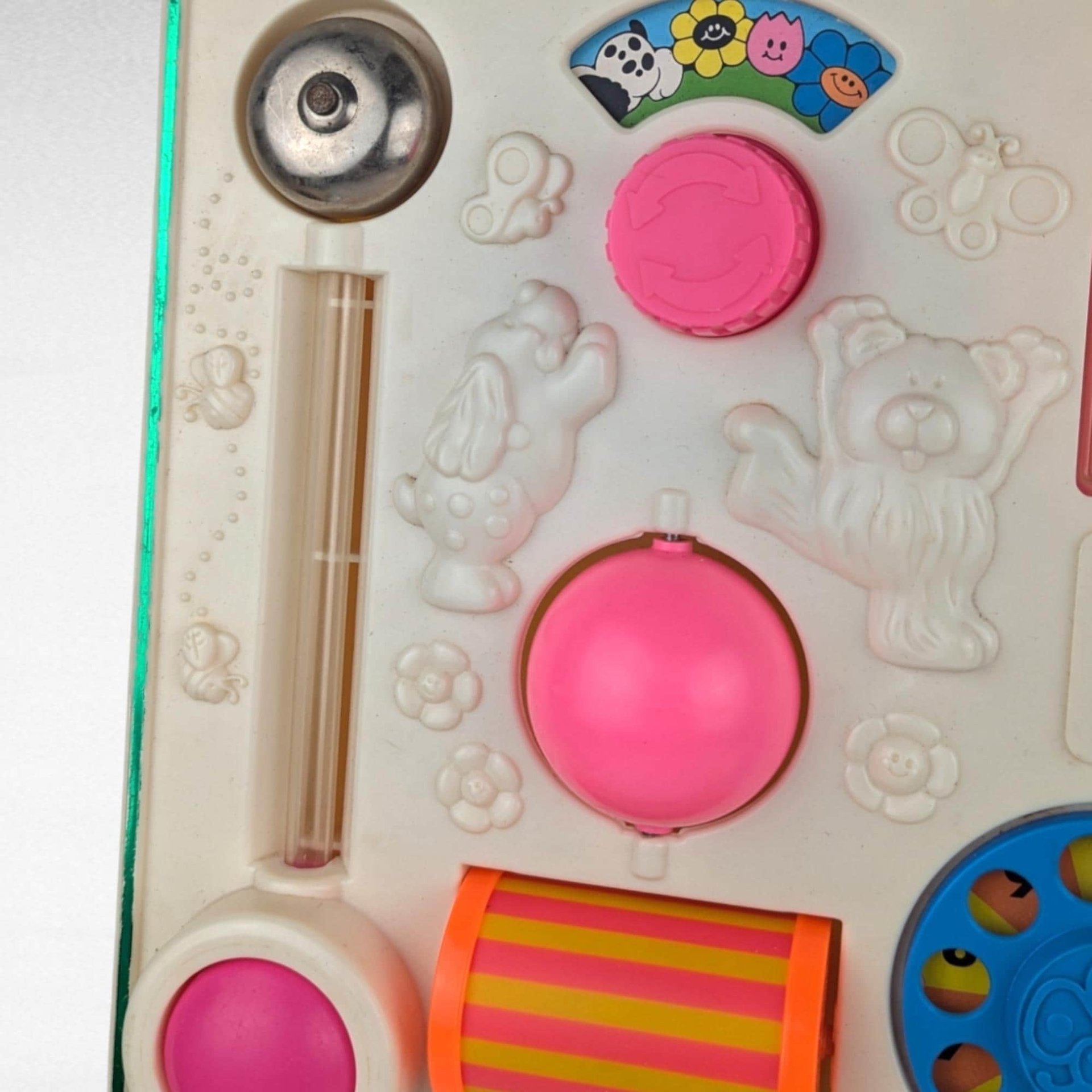 Vintage 1984 Fisher-Price Activity Center - Baby Toy - Crib and Playpen Toy - Sensory Toy