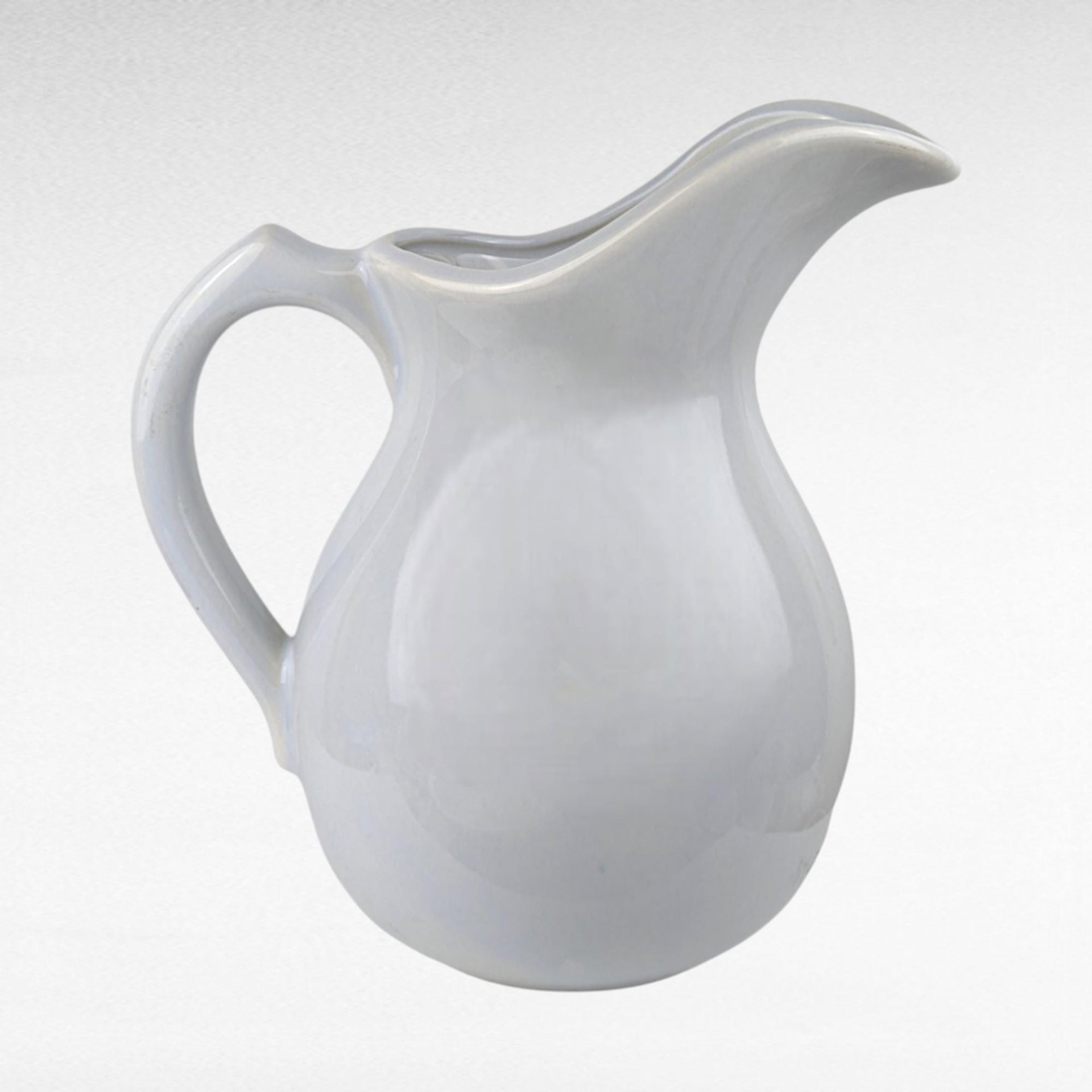 Vintage McCoy Strawberry Basin and Pitcher Set, 7527, Wash Basin and Ewer, Farmhouse Decor, Kitchen Decor