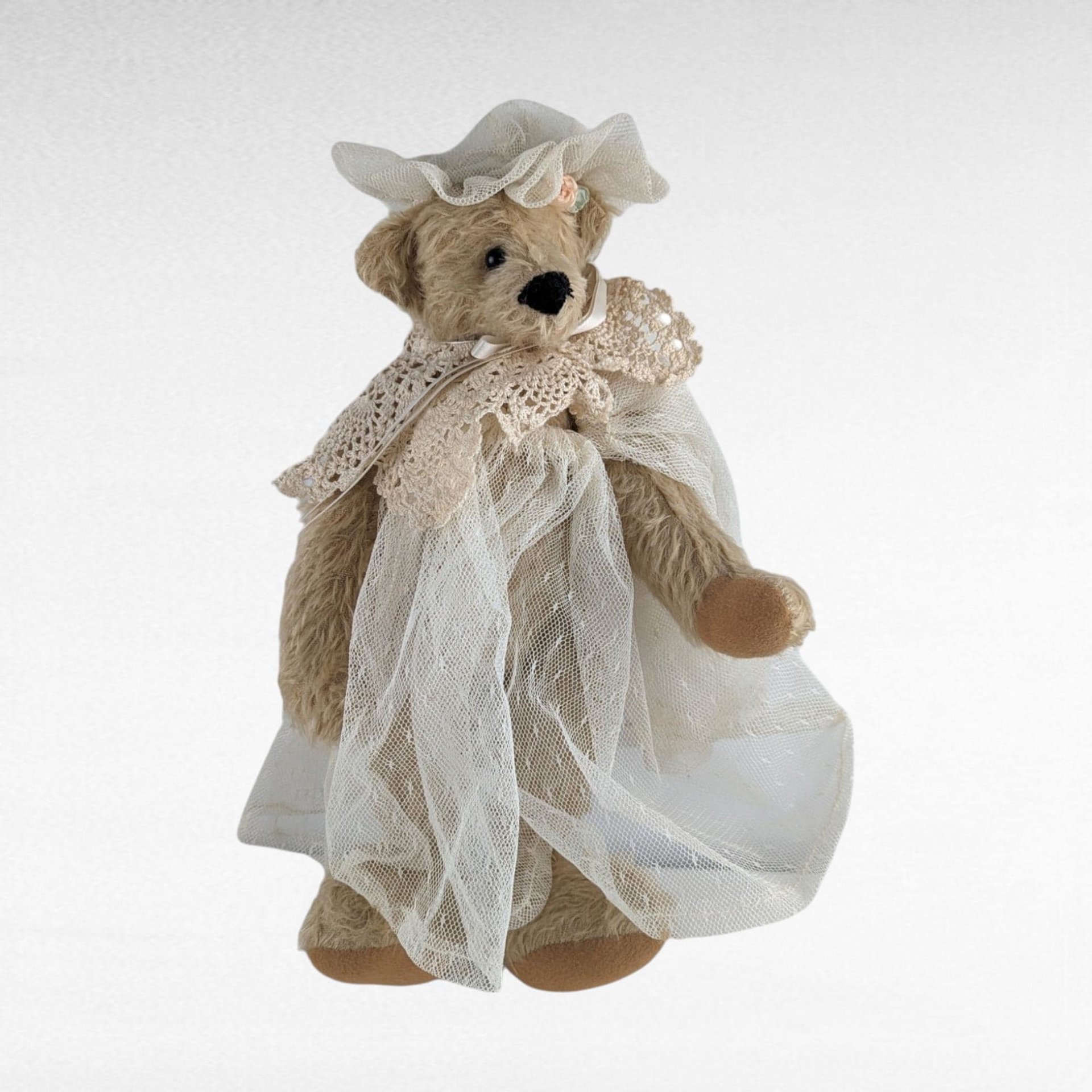 Vintage Girl Teddy Bear Lot - 1993 Ty Eve, Russ Claudette, Hen & Holly, Russ Berrie Bronwyn - Collectible Bears, Vintage Plush, Gift Ideas