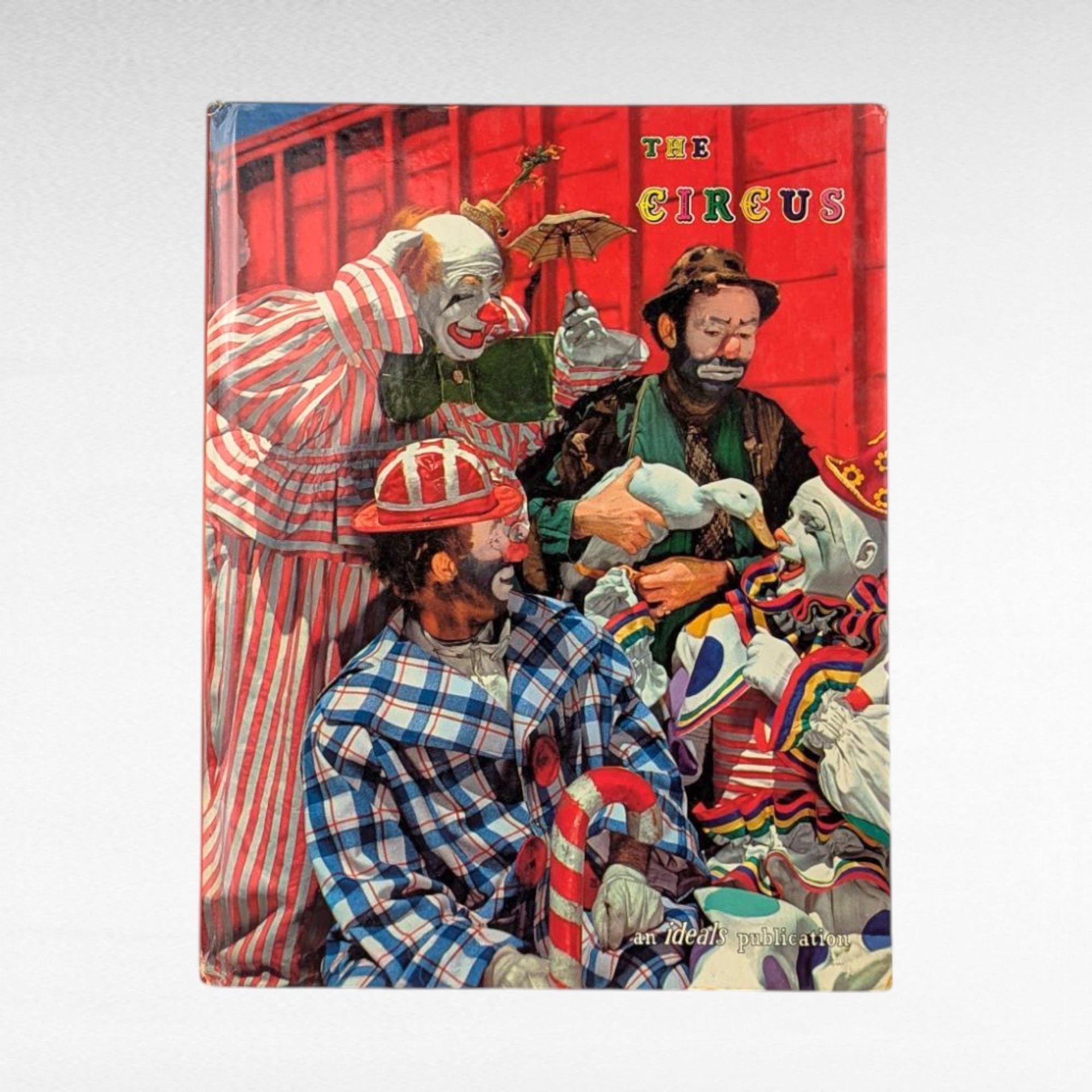 1961 Ideals The Circus Children's Book, Vintage Hardcover, Van B Hooper, Collectible Kids Book, Circus Theme Decor, Gift for Child