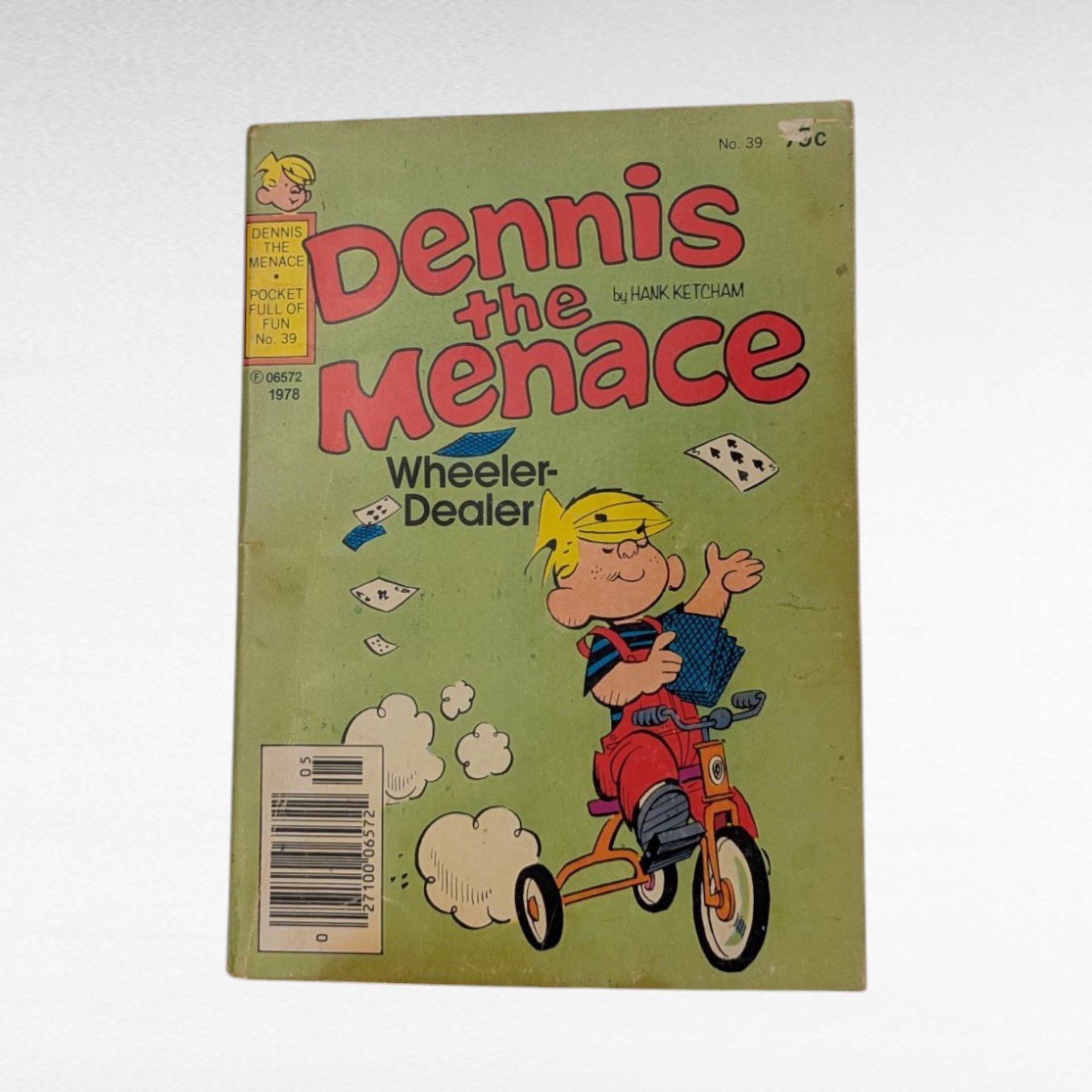 Vintage Dennis the Menace Softcover Book Set, Hank Ketcham, 1977-78, Christmas, Ruff, Gift for Kids, Comic Collectors, Nostalgia