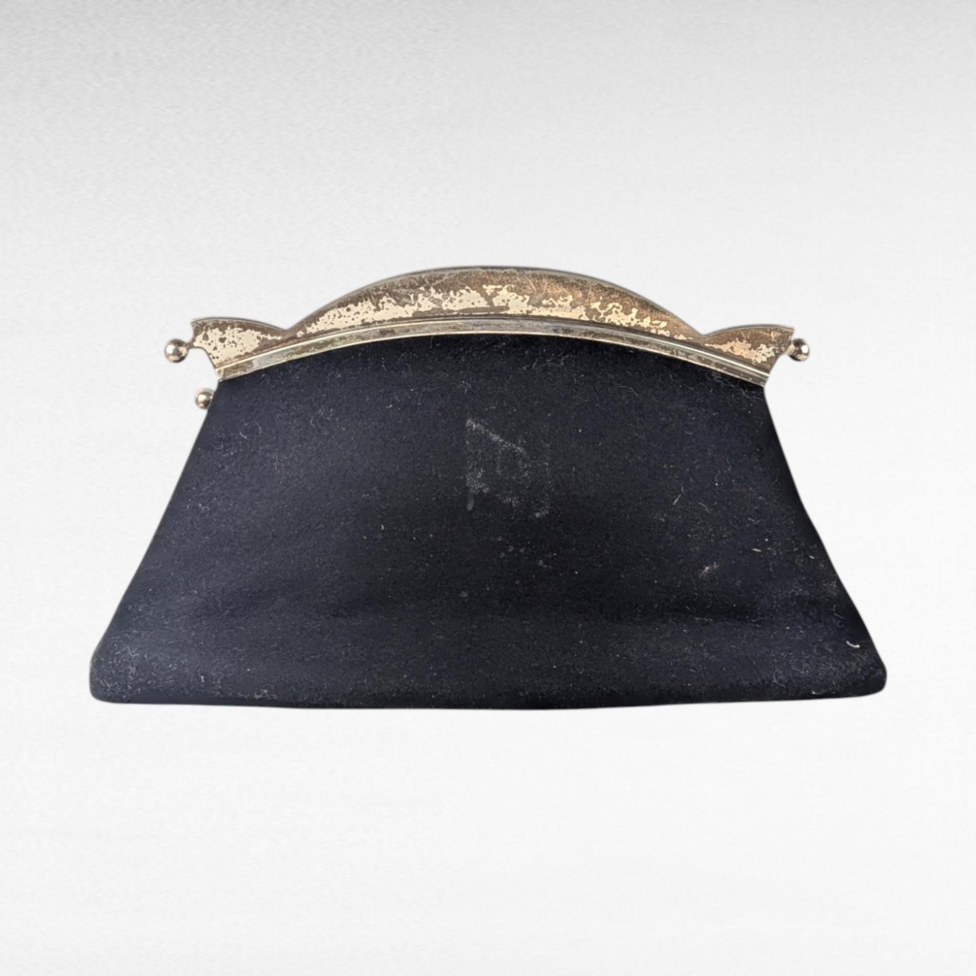 Vintage Black Clutch Purse, Evening Bag, Classic Formal Handbag, Gift for Her No Strap, Fair Condition