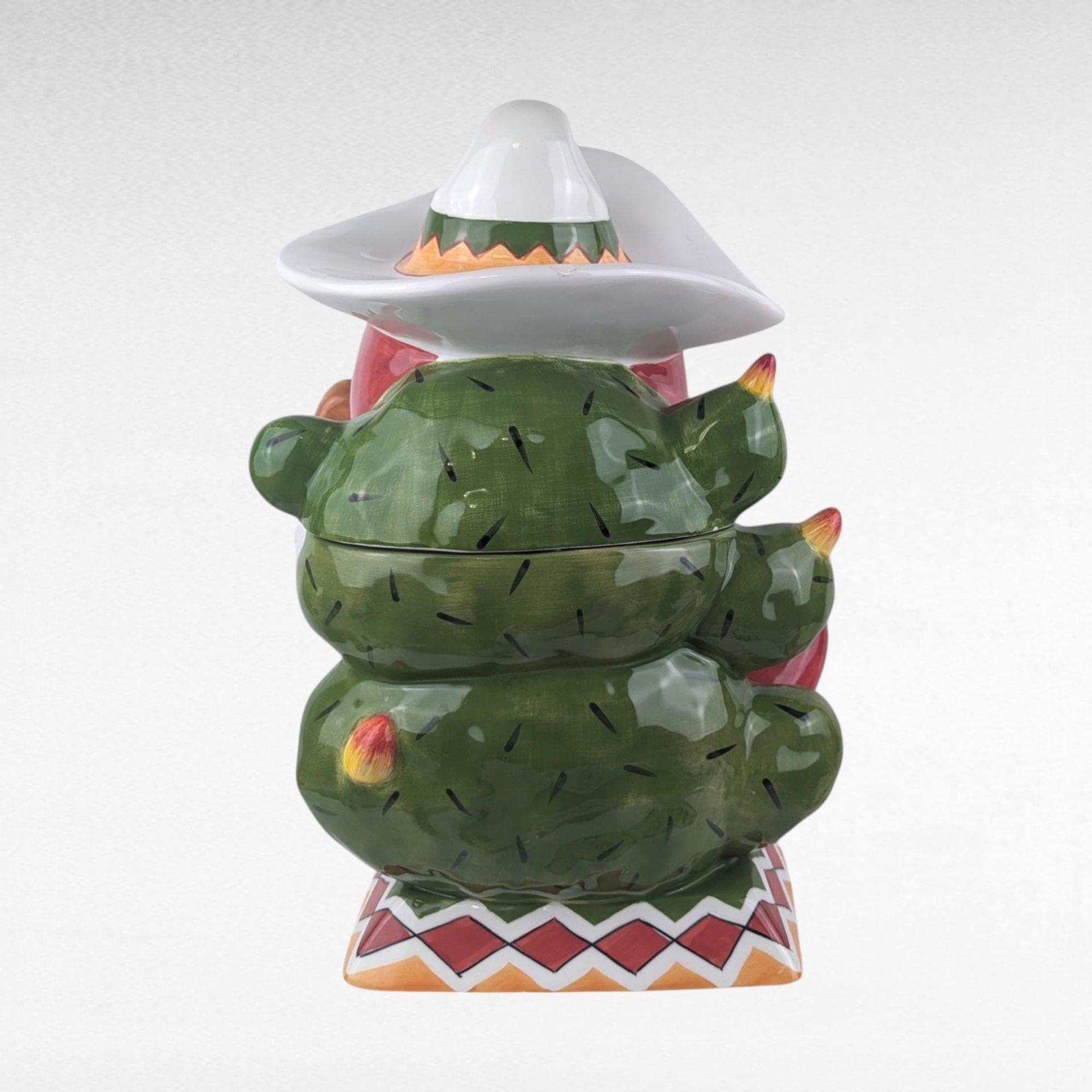 Vintage 2003 Clay Art Cha Cha Chili Pepper Cookie Jar, Ceramic Kitchen Storage, Novelty Food Decor, Gift for Chili Lovers