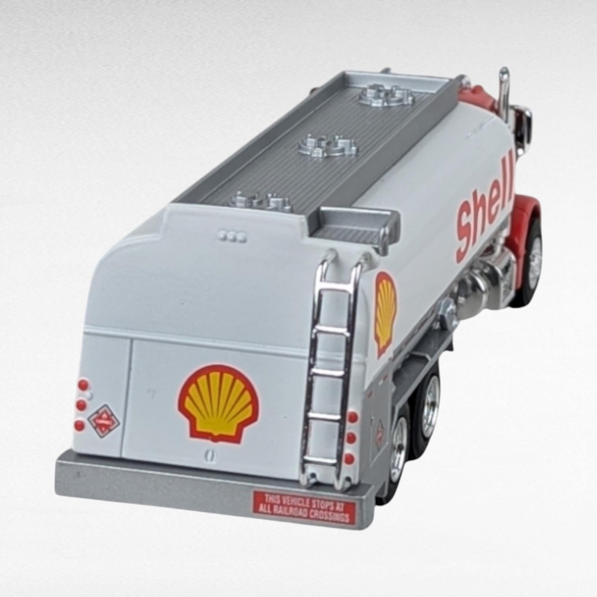 Vintage SpecCast Peterbilt 385 Shell Oil Tanker Truck Diecast Replica, Collectible Toy Truck, Gift for Collector