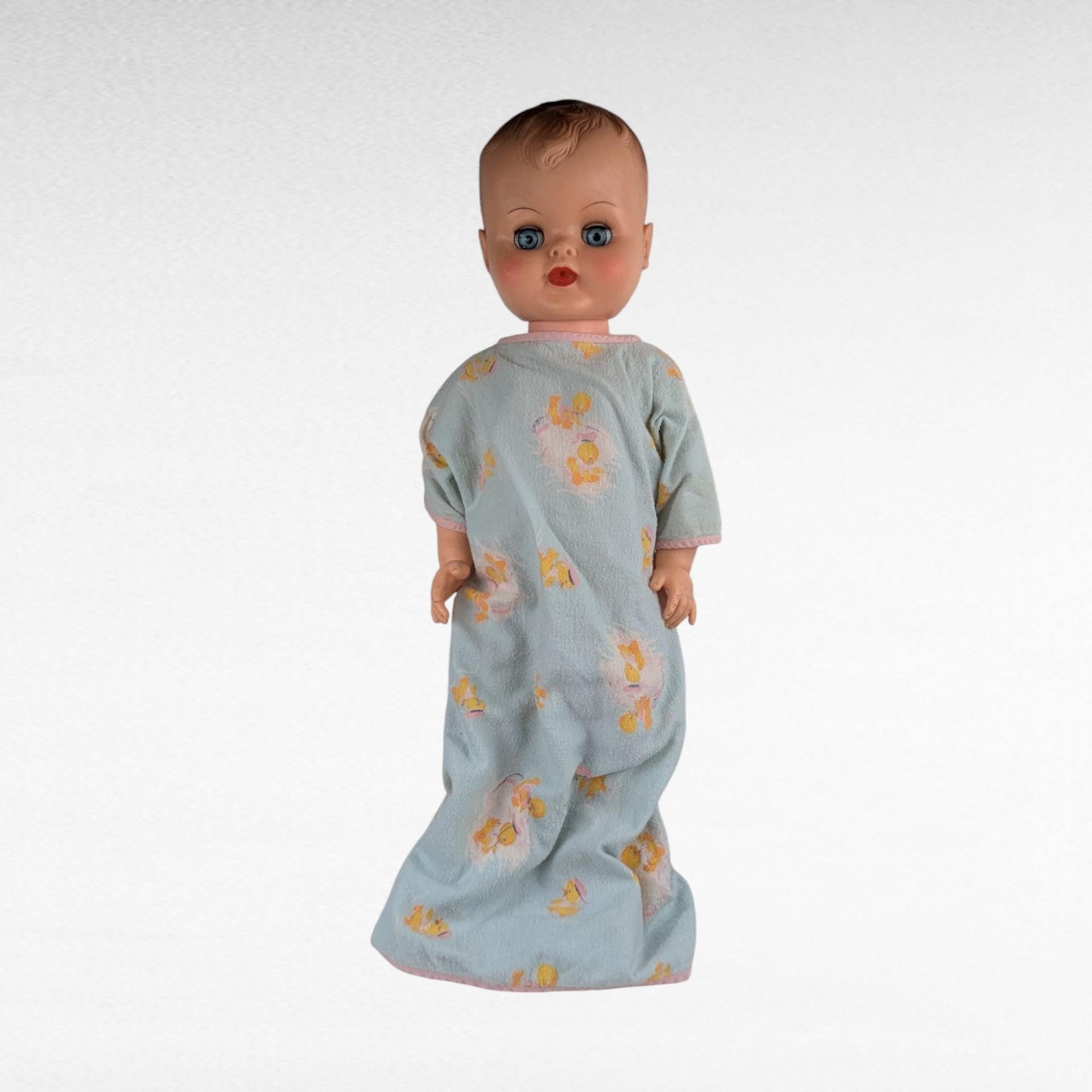 Vintage 20" Plastic Baby Doll with Moving Limbs and Sleeping Eyes