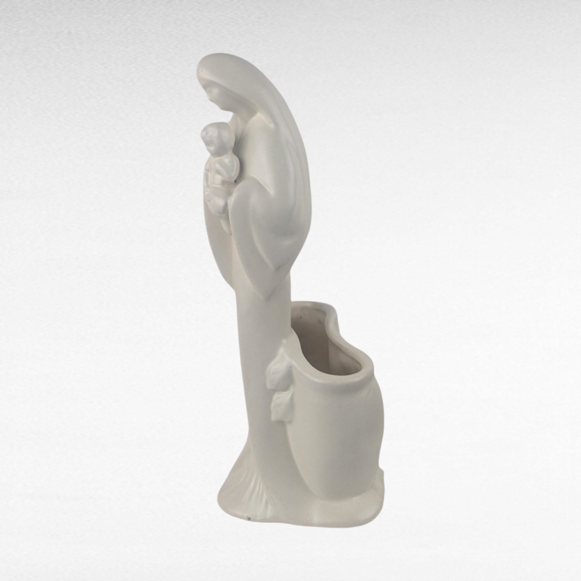 Vintage Haeger Mary and Child Planter, Ceramic Religious Planter, Madonna and Child Decor, Catholic Gift, Christian Gift, Home Altar Decor