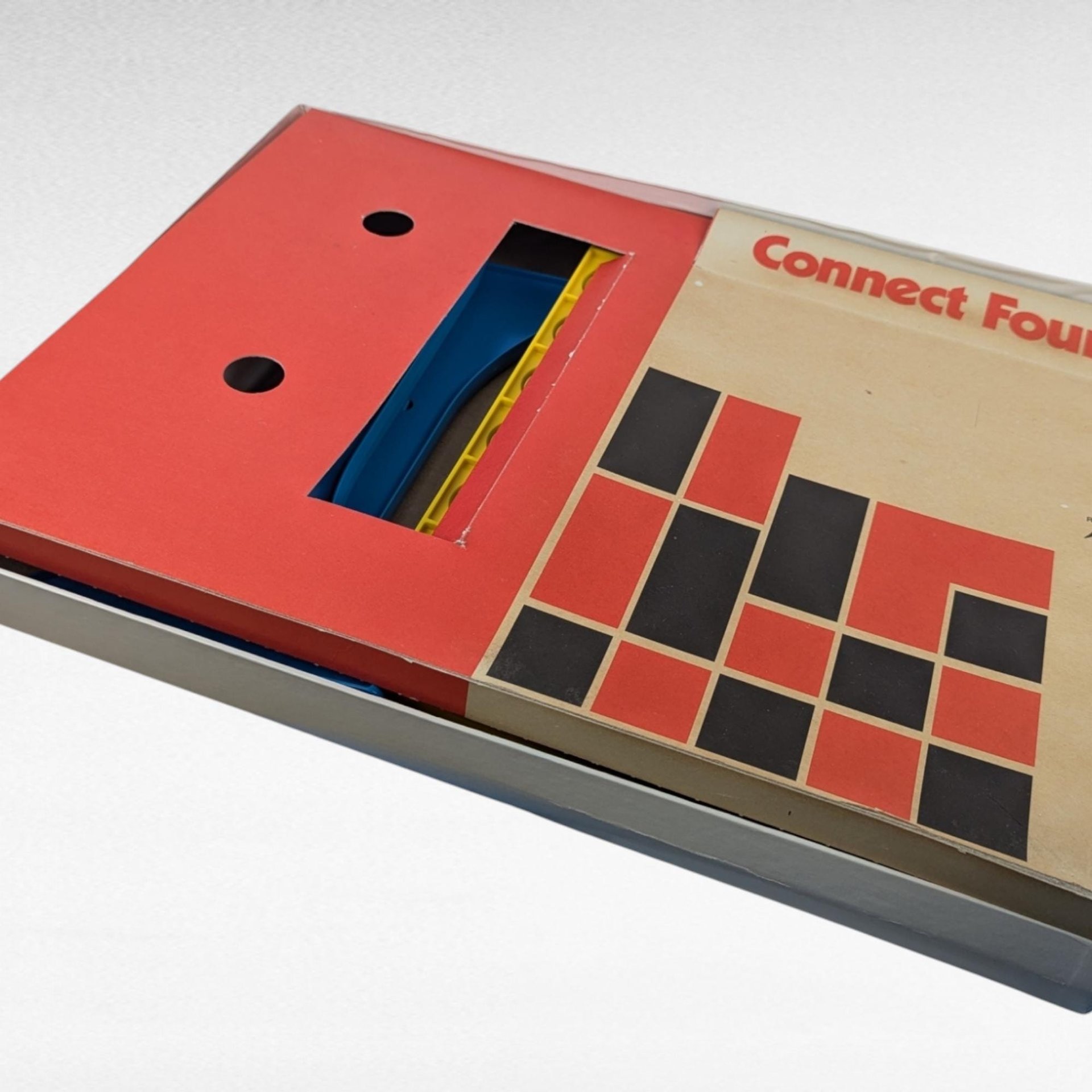 1974 Milton Bradley Connect Four Game, Vintage Board Game, Family Fun, Collectible Game, Retro Game Night, Gift for Game Collectors