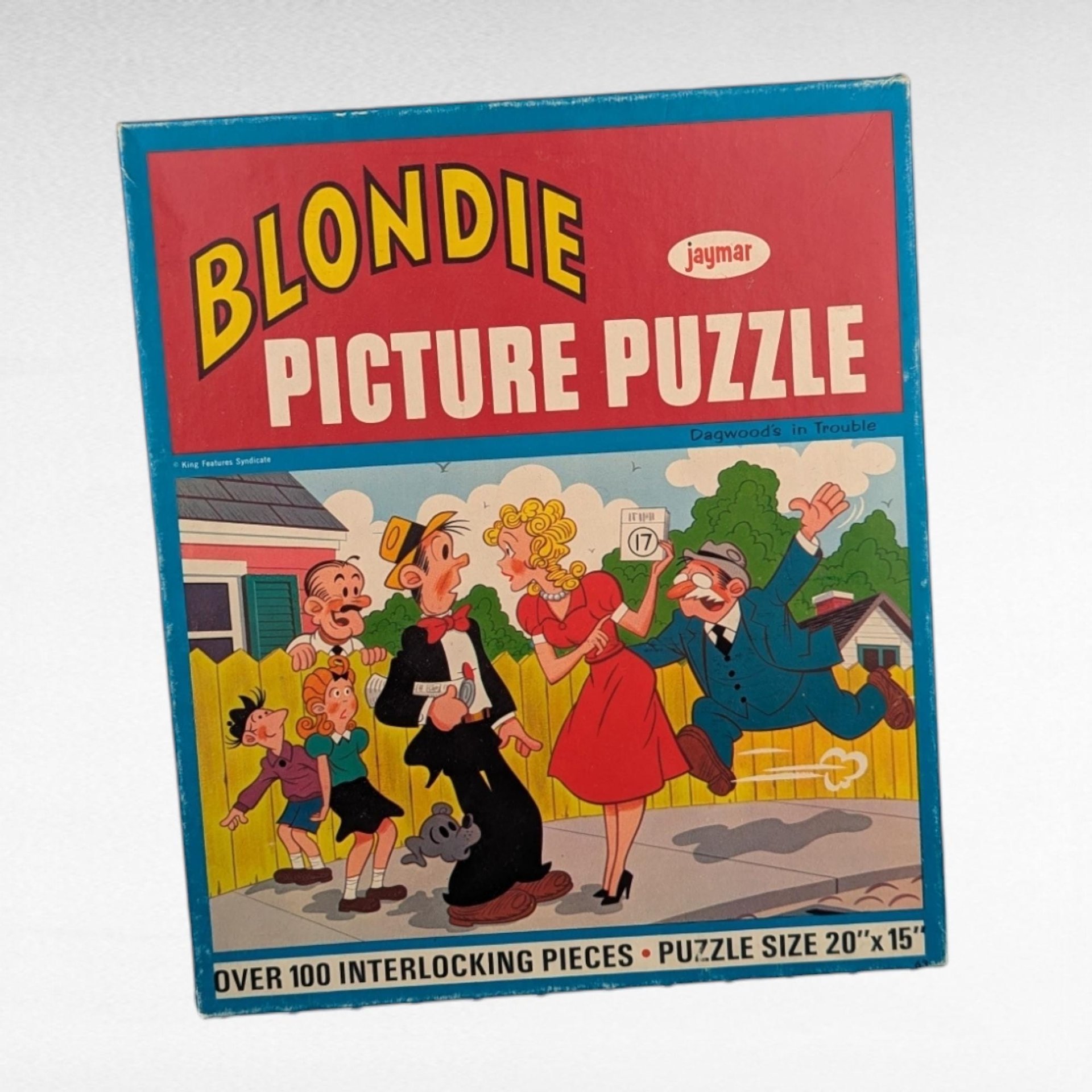 Vintage Puzzle Lot, Blondie, Tammy, Archie Jigsaw Puzzles, 1950s-60s, Complete Sets, Collectible Puzzles