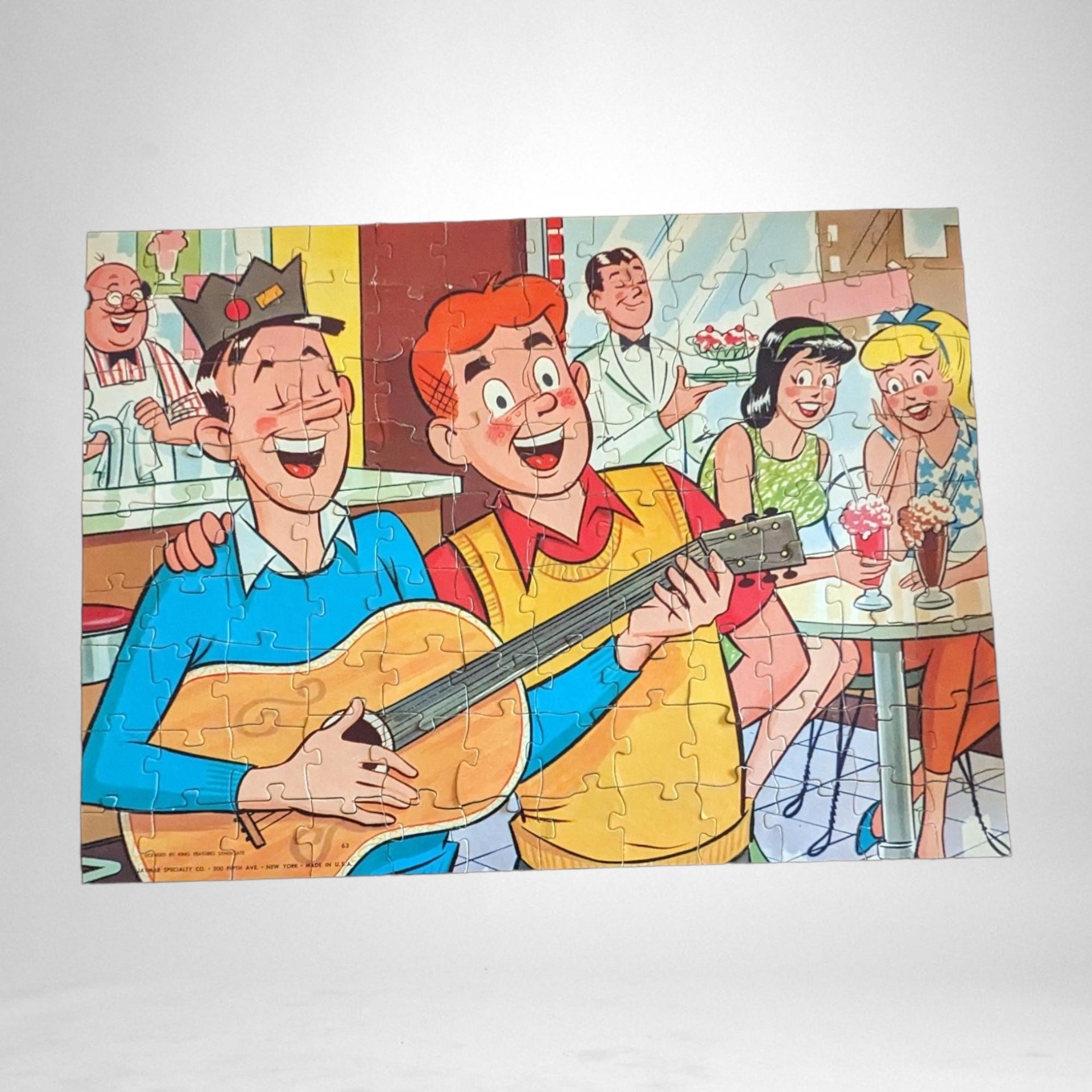 Vintage Puzzle Lot, Blondie, Tammy, Archie Jigsaw Puzzles, 1950s-60s, Complete Sets, Collectible Puzzles