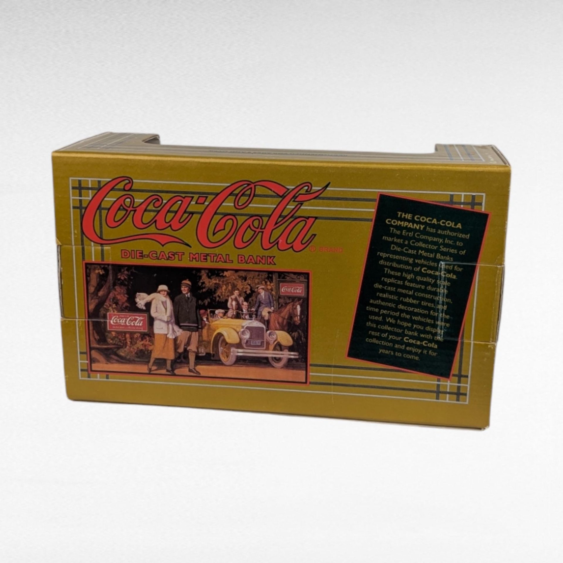 Vintage Coca Cola Polar Bear Snowboard Toy & 1993 Die-Cast Metal Truck Bank, New in Box, Collectible Coca Cola Memorabilia
