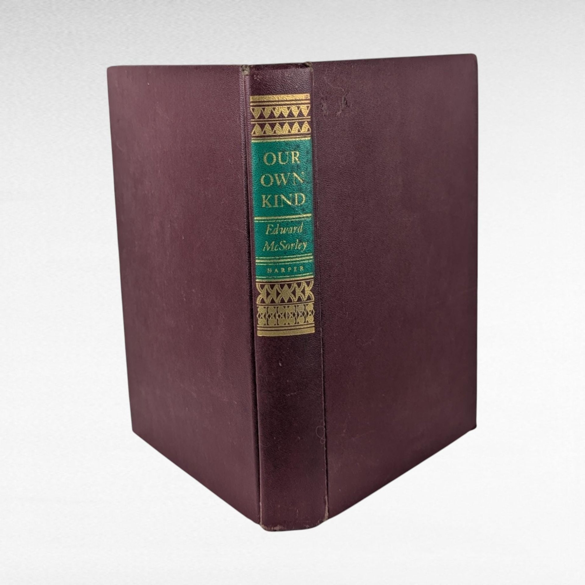 Vintage 1946 Our Own Kind Novel, Edward McSorley Hardcover Book, First Edition, Collectible Literature, Gift for Book Lover