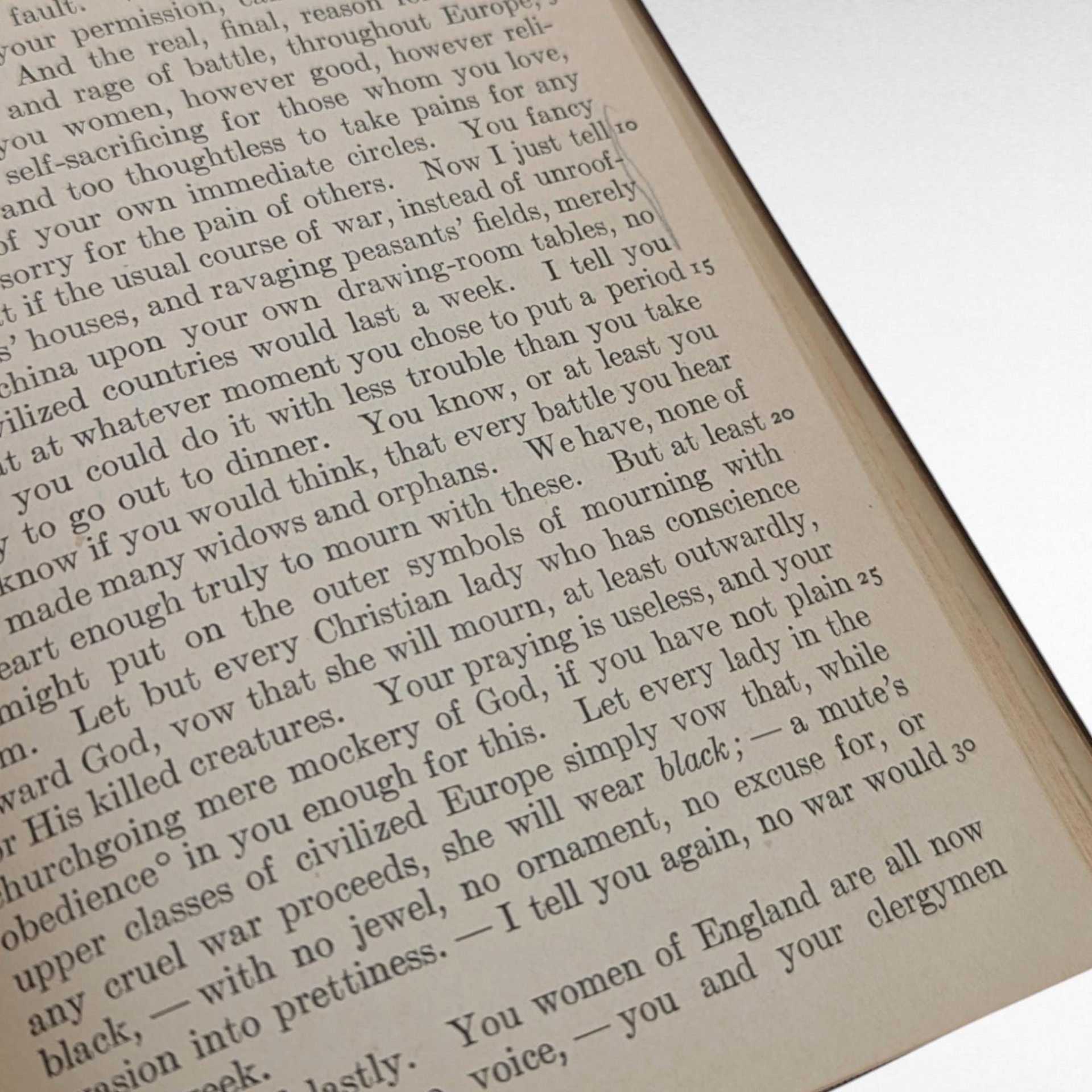 1918 Ruskin's Crown of Wild Olive & Queen of the Air, Antique Pocket Classic Hardcover Book, Vintage Literature Gift