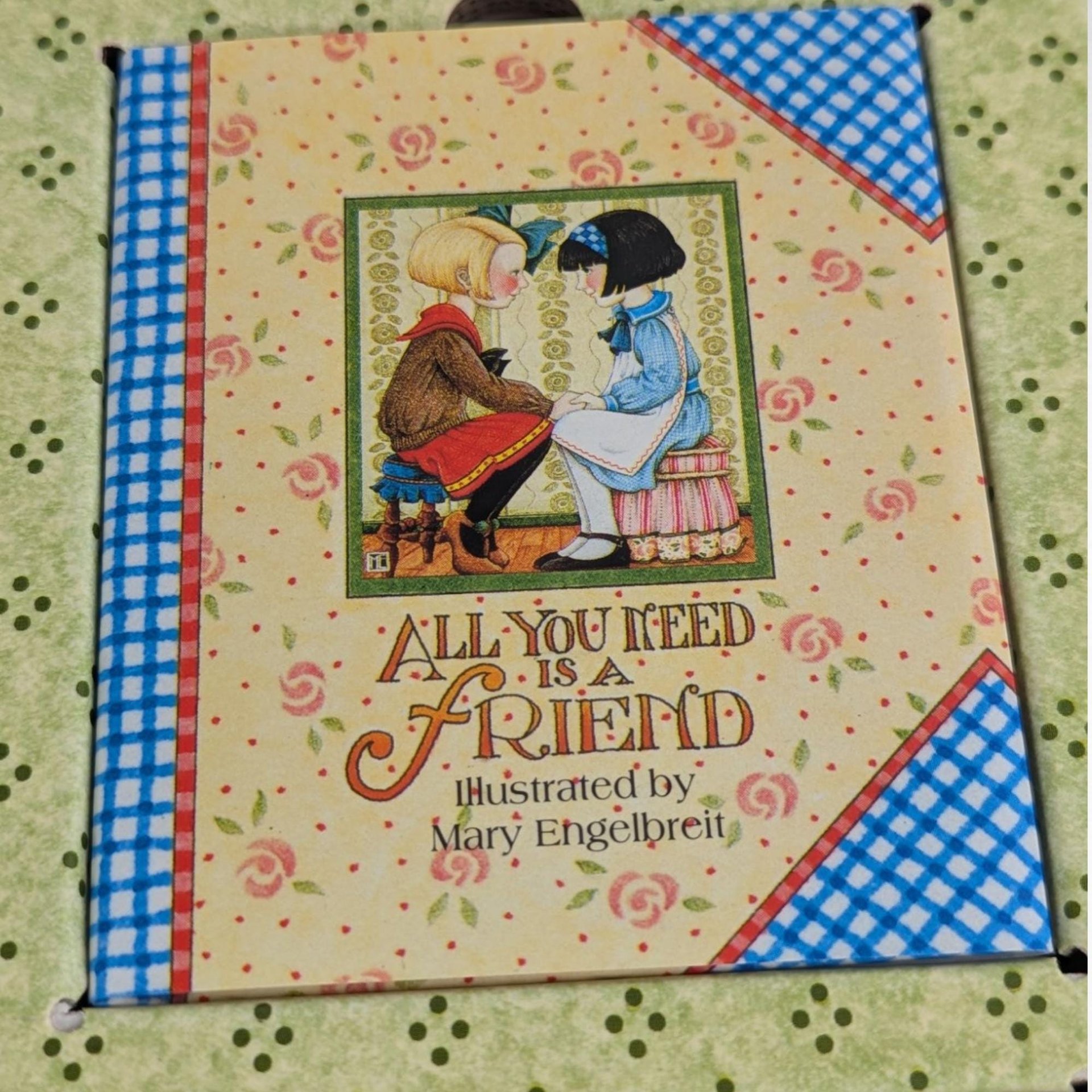 Vintage 2000 Mary Engelbreit "A Book is a Present" 4 Book Set, Children's Reading, Decorative Book Set, Gift for Book Lovers