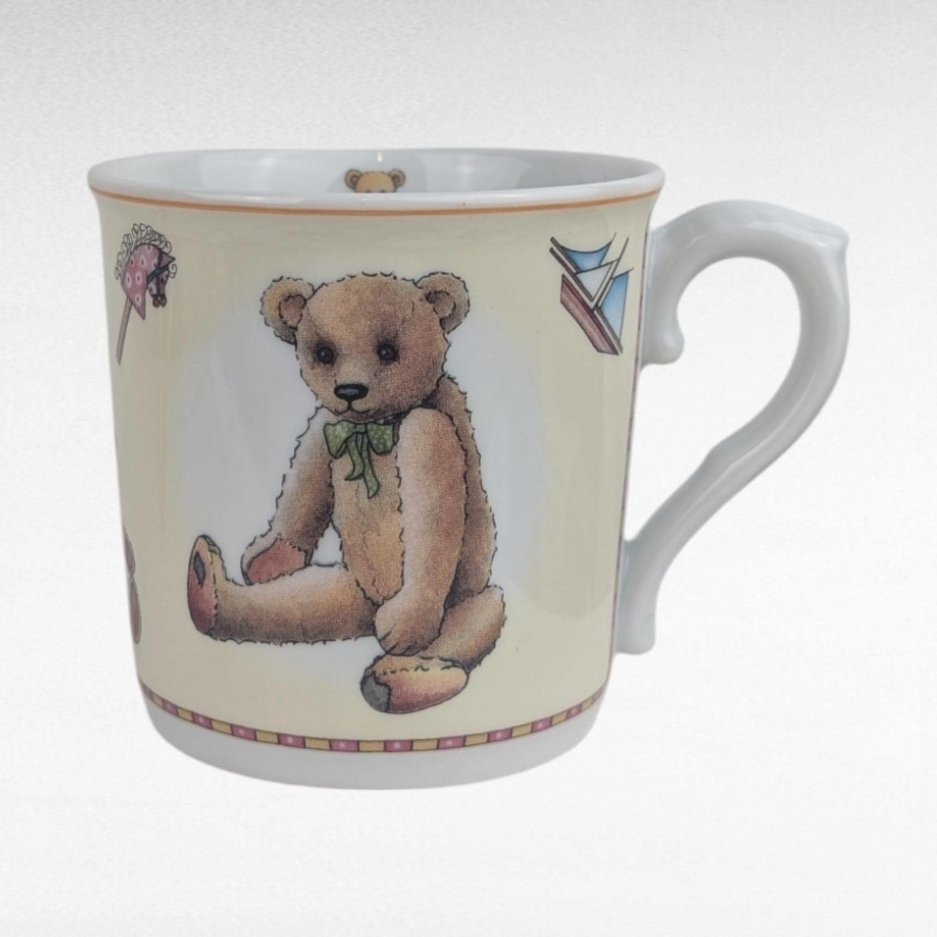 Vintage Royal Worcester Days of the Week 3-Piece Child Set, Mug, Bowl, Plate, Nursery Rhyme Decor, Baby Shower Gift, Christening Present
