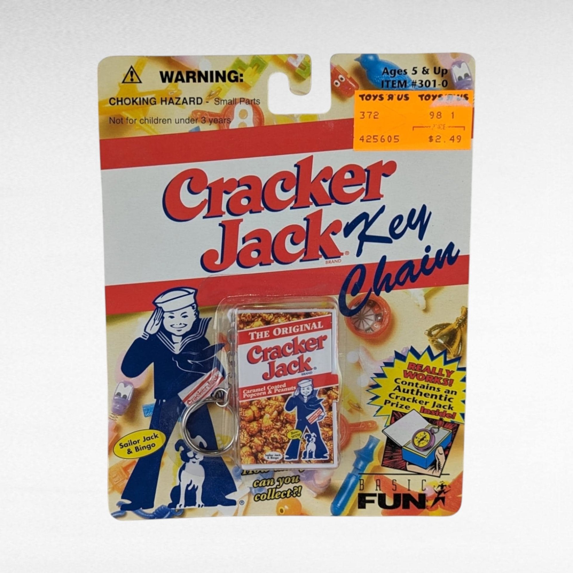 Vintage Cracker Jack Lot, Snack Containers, Bendable Toy, Refrigerator Magnets, Keychains, Collectible Toys, Nostalgic Gifts, Retro Novelty