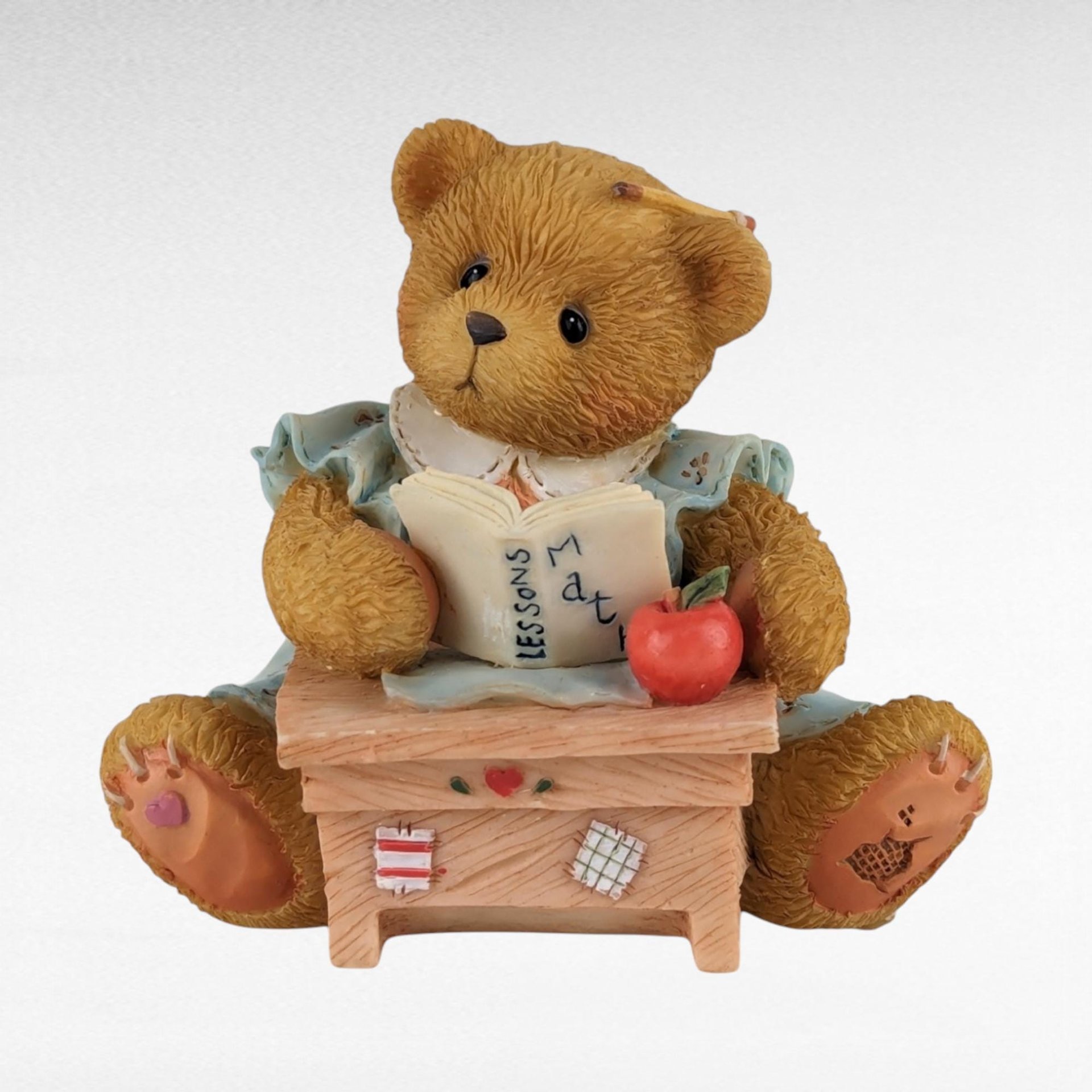 Vintage Cherished Teddies Figurines Lot, 1990s Collectible Bears, Priscilla Hillman Designs, Gift for Collector, Nursery Decor