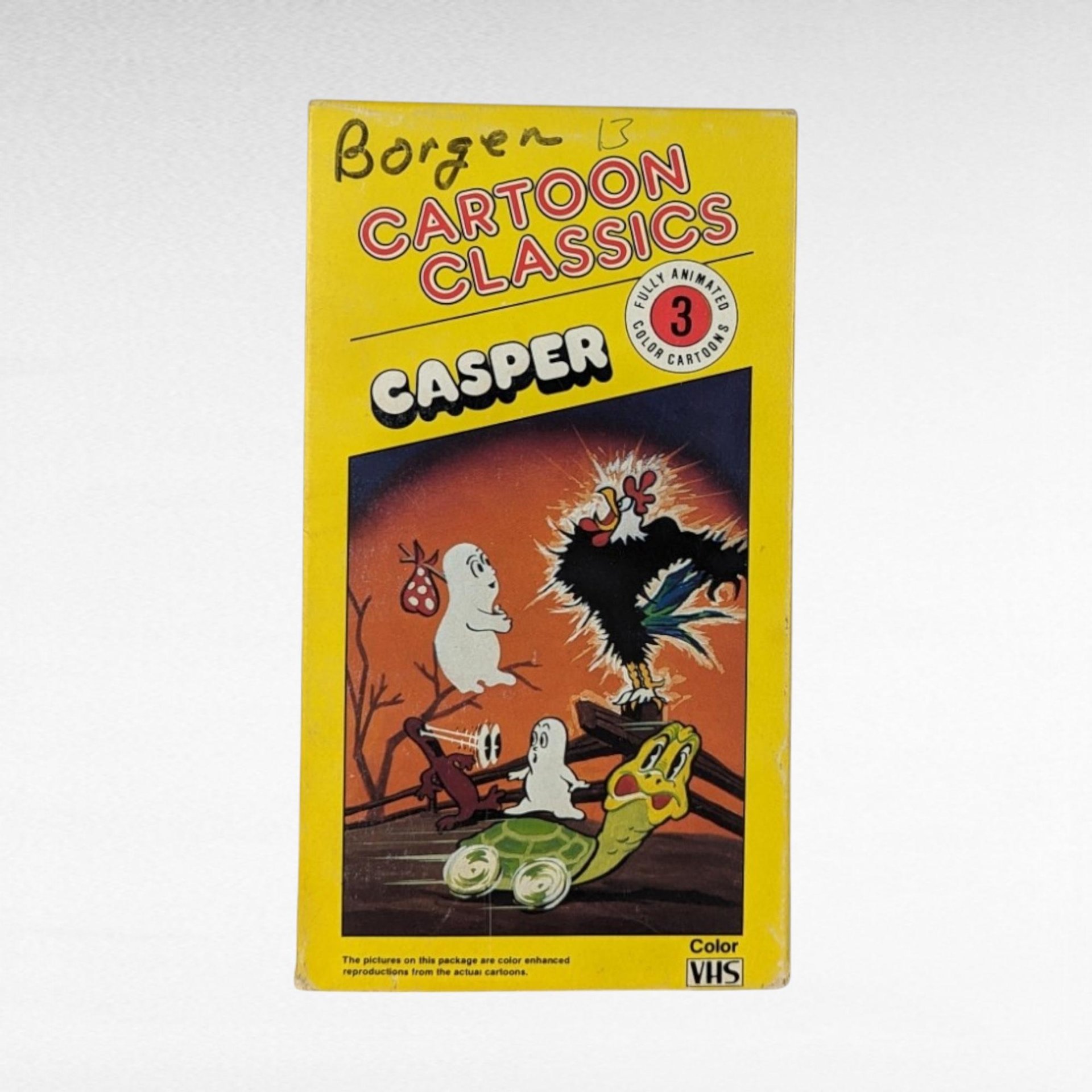 Vintage Cartoon VHS Lot, Casper, Porky Pig, Woody Woodpecker, 90s Nostalgia, Classic Cartoons, Animation, Collectible VHS