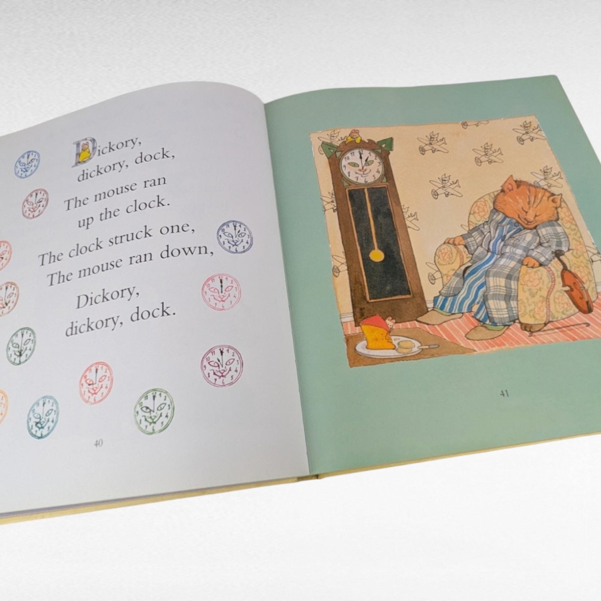2002 The Very Best of Mother Goose Hardcover Book, Illustrated by Rosemary Wells, Classic Children's Literature, Gift for Kids