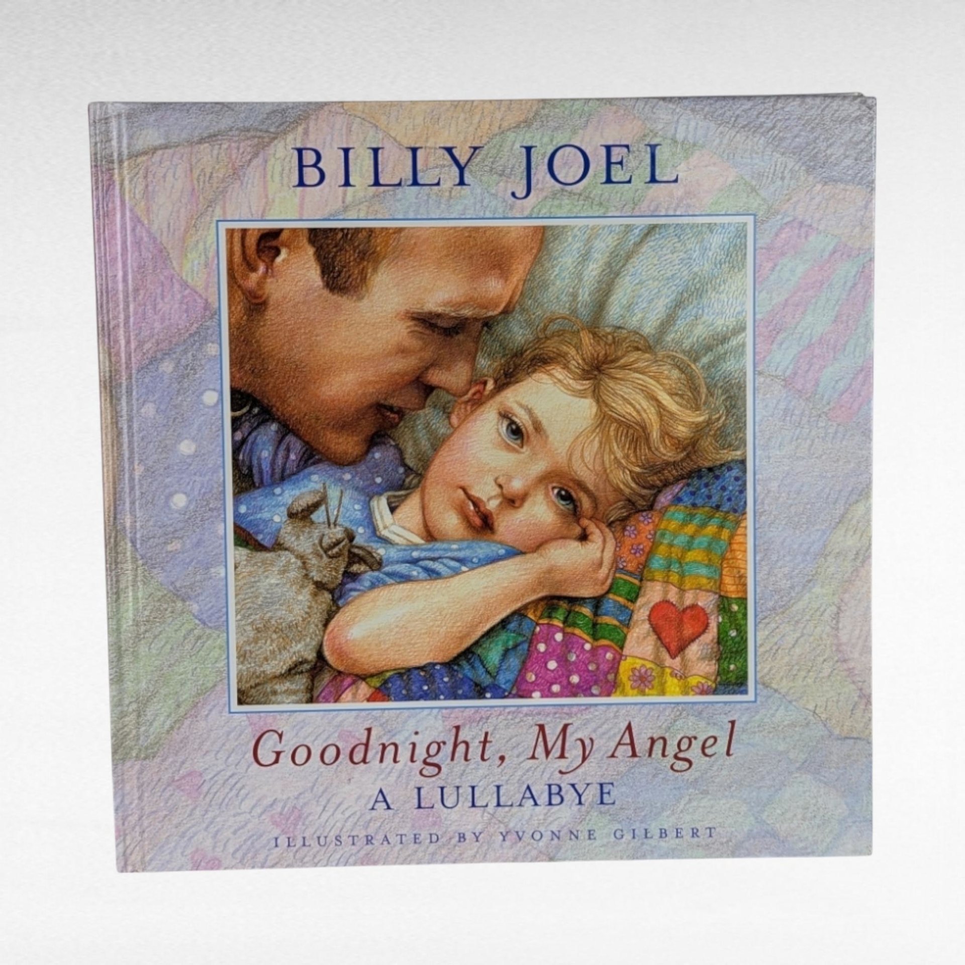 2004 Billy Joel Goodnight, My Angel Lullaby Book with CD, Illustrated Yvonne Gilbert, Children's Book, Gift for Kids, Bedtime Story