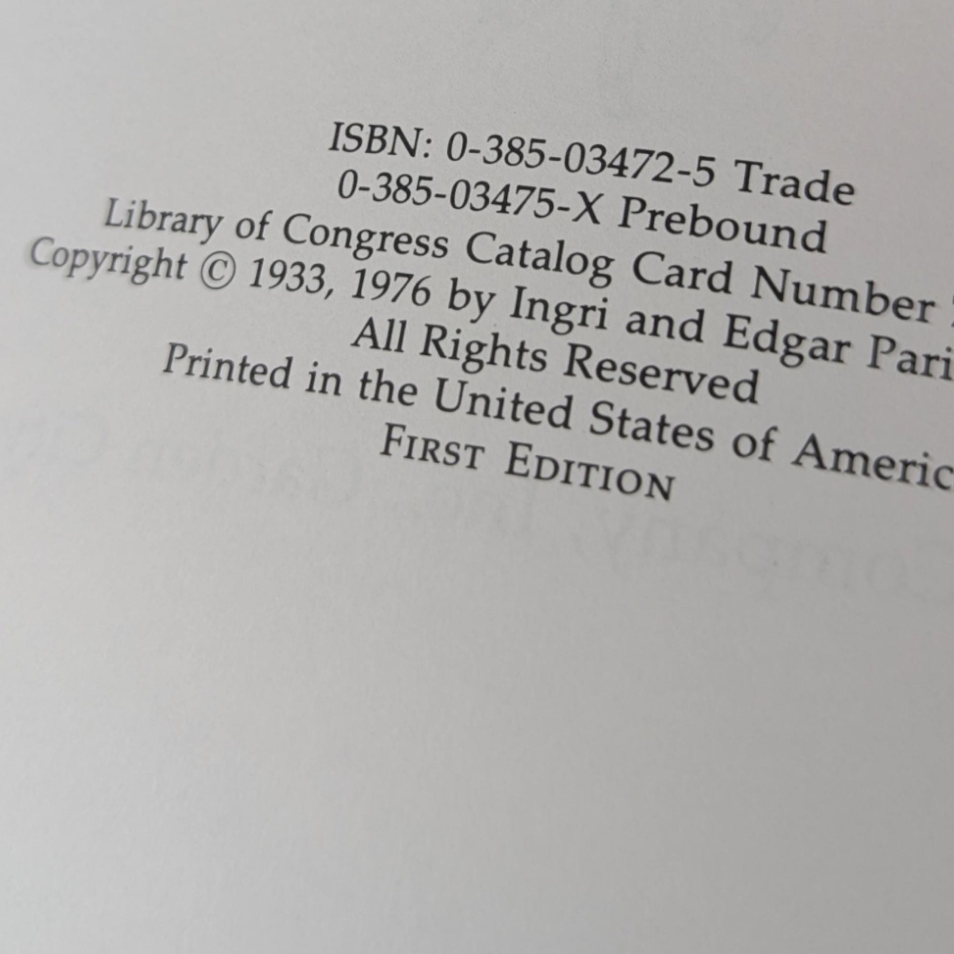1976 The Terrible Troll Bird by Ingri and Edgar Parin d'Aulaire, Children's Book, Gift for Kids, Fantasy Story, Scandinavian Folklore