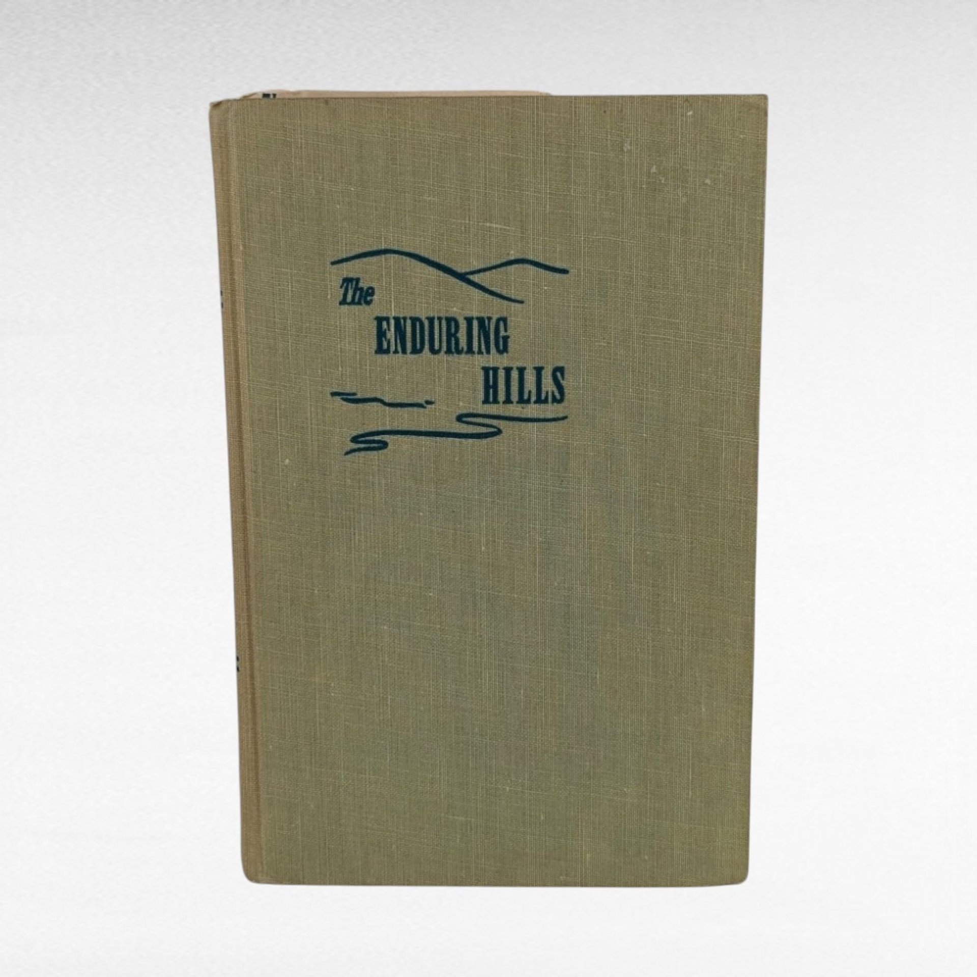 The Enduring Hills by Janice Holt Giles, Vintage Hardcover Book, Appalachian Literature, Gift for Book Lovers, Collectors