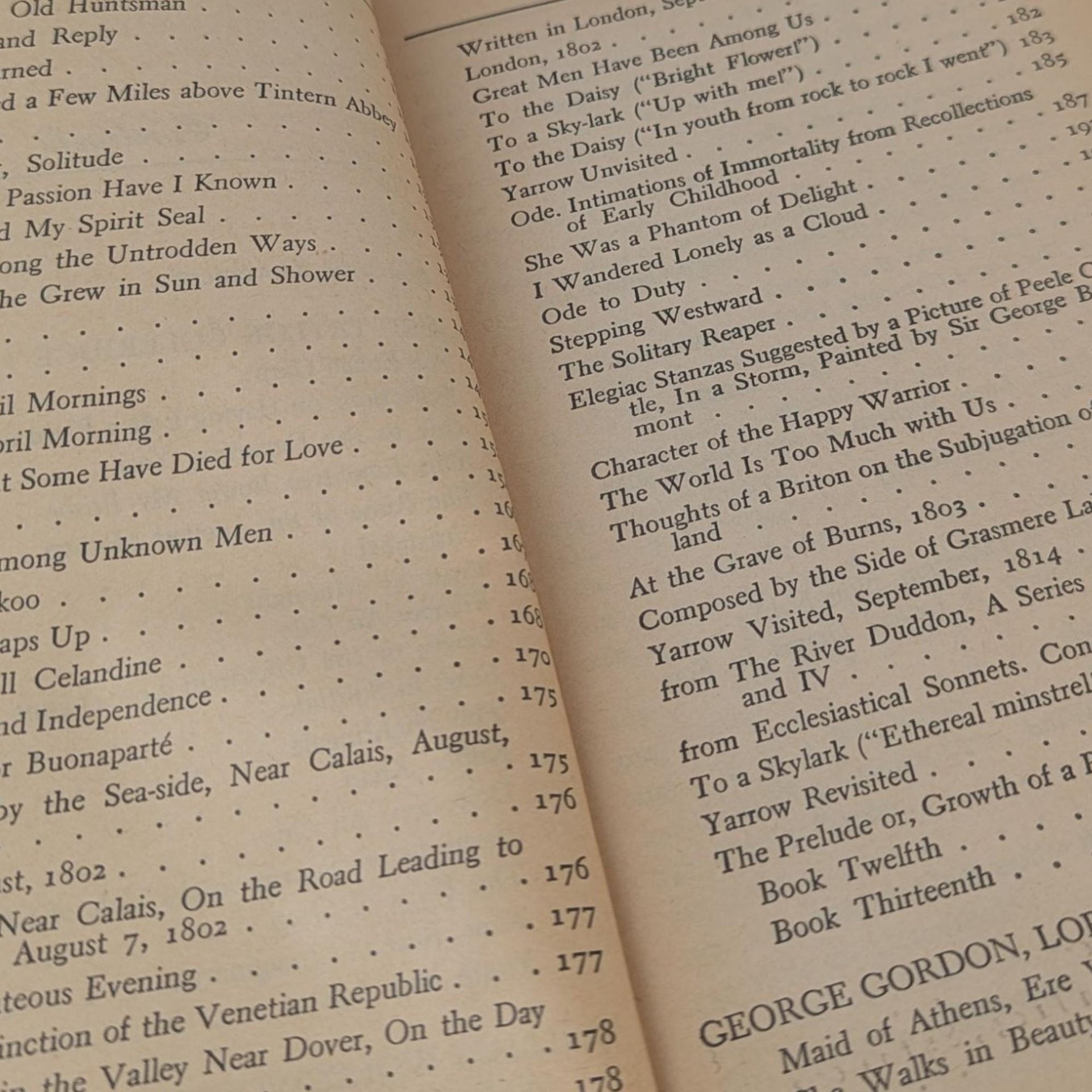 1963 Major English Romantic Poets Anthology, Coleridge, Wordsworth, Byron, Shelley, Keats, Vintage Poetry Book, Literary Gift