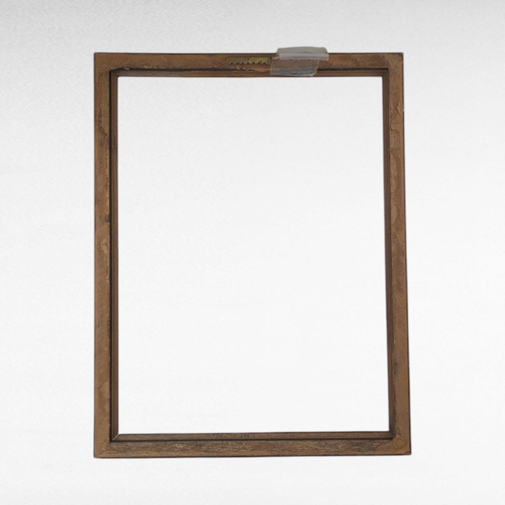 Vintage Wooden Picture Frame, Gold Accent Frame, 16x12 Frame, Photo Display, Wall Decor, Gift for Home, Vintage Photo Frame