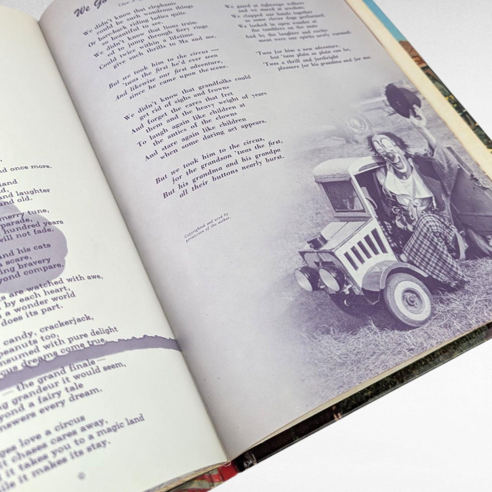 1961 Ideals The Circus Children's Book, Vintage Hardcover, Van B Hooper, Collectible Kids Book, Circus Theme Decor, Gift for Child
