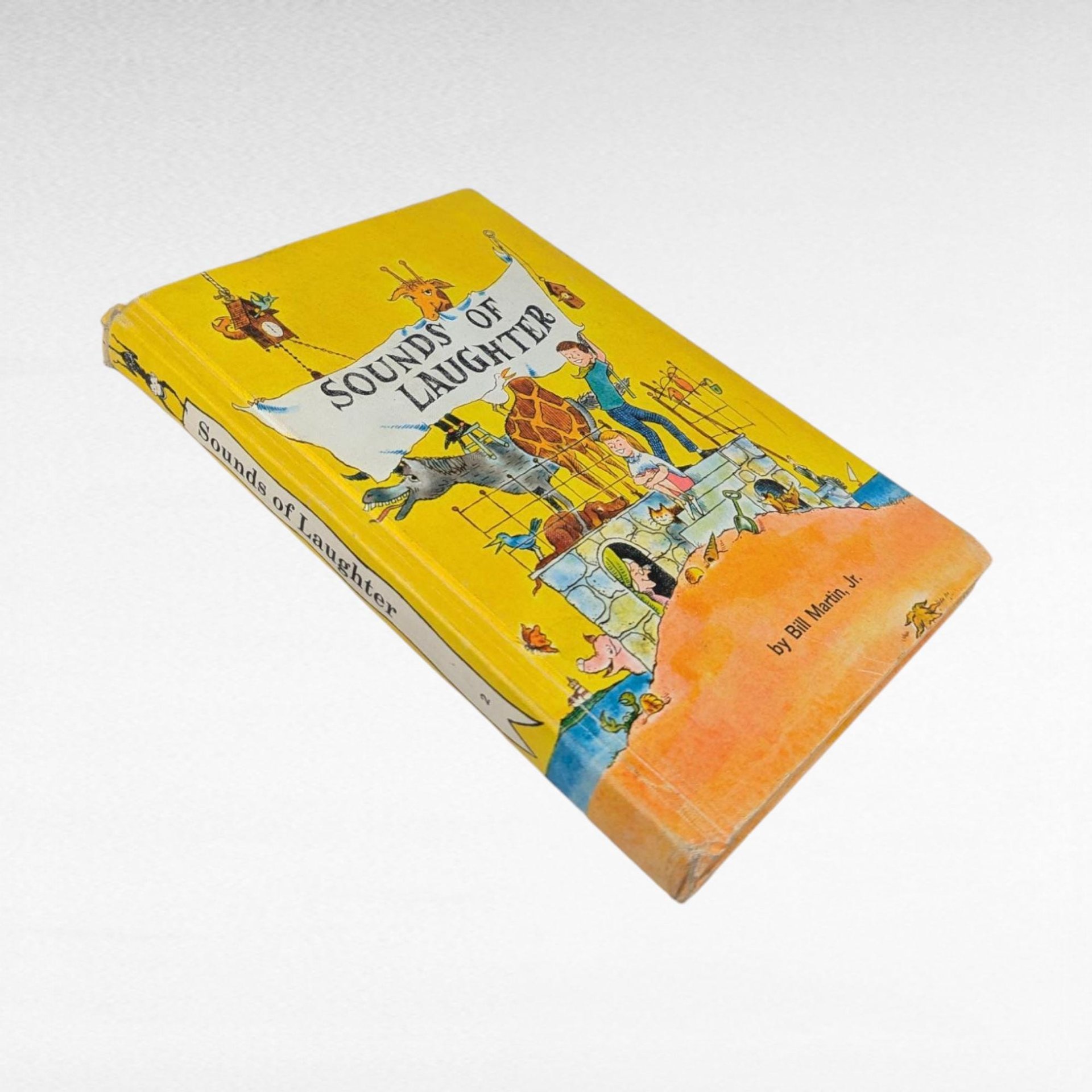 1966 Sounds of Laughter by Bill Martin Jr., Vintage Children's Book,